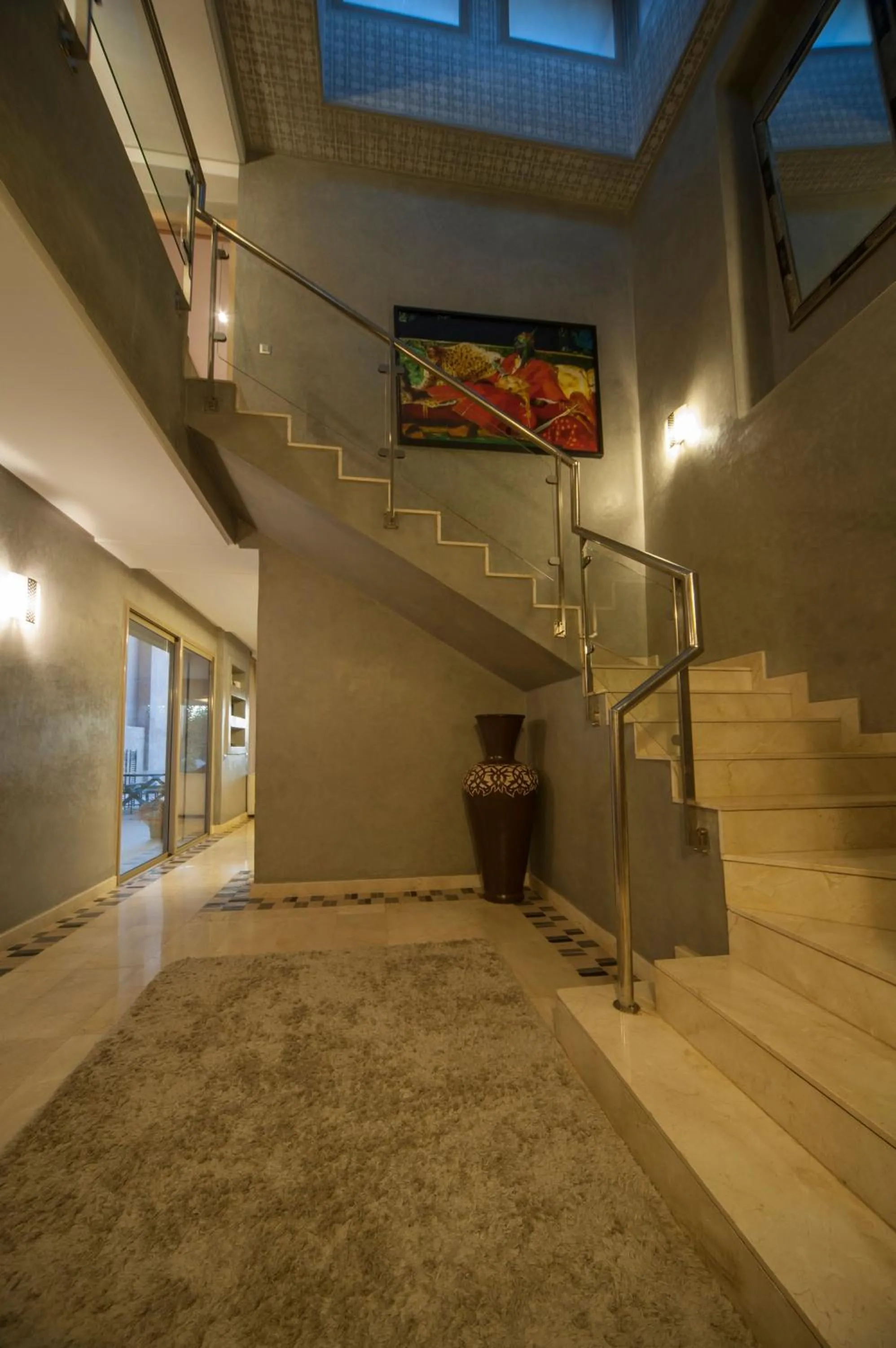 Lobby or reception in Villa Loubane