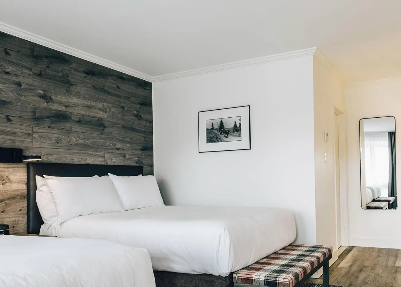 Bed in The Hotel on Pownal