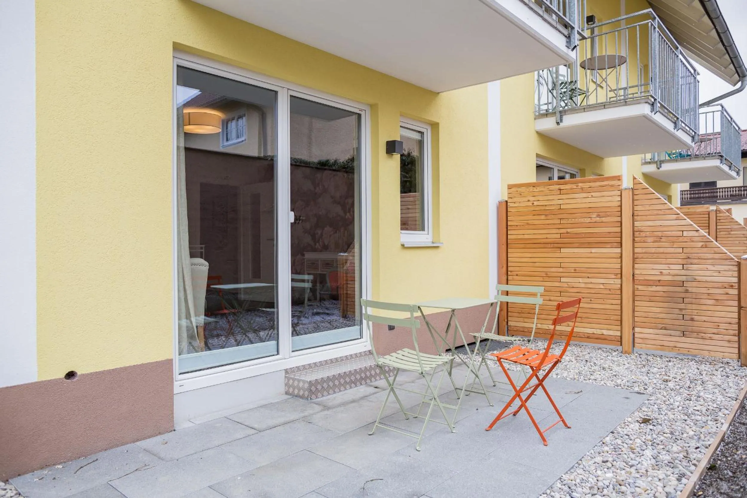 Balcony/Terrace in HOMEBOUND APARTMENTS Salzburg City II - contactless check-in