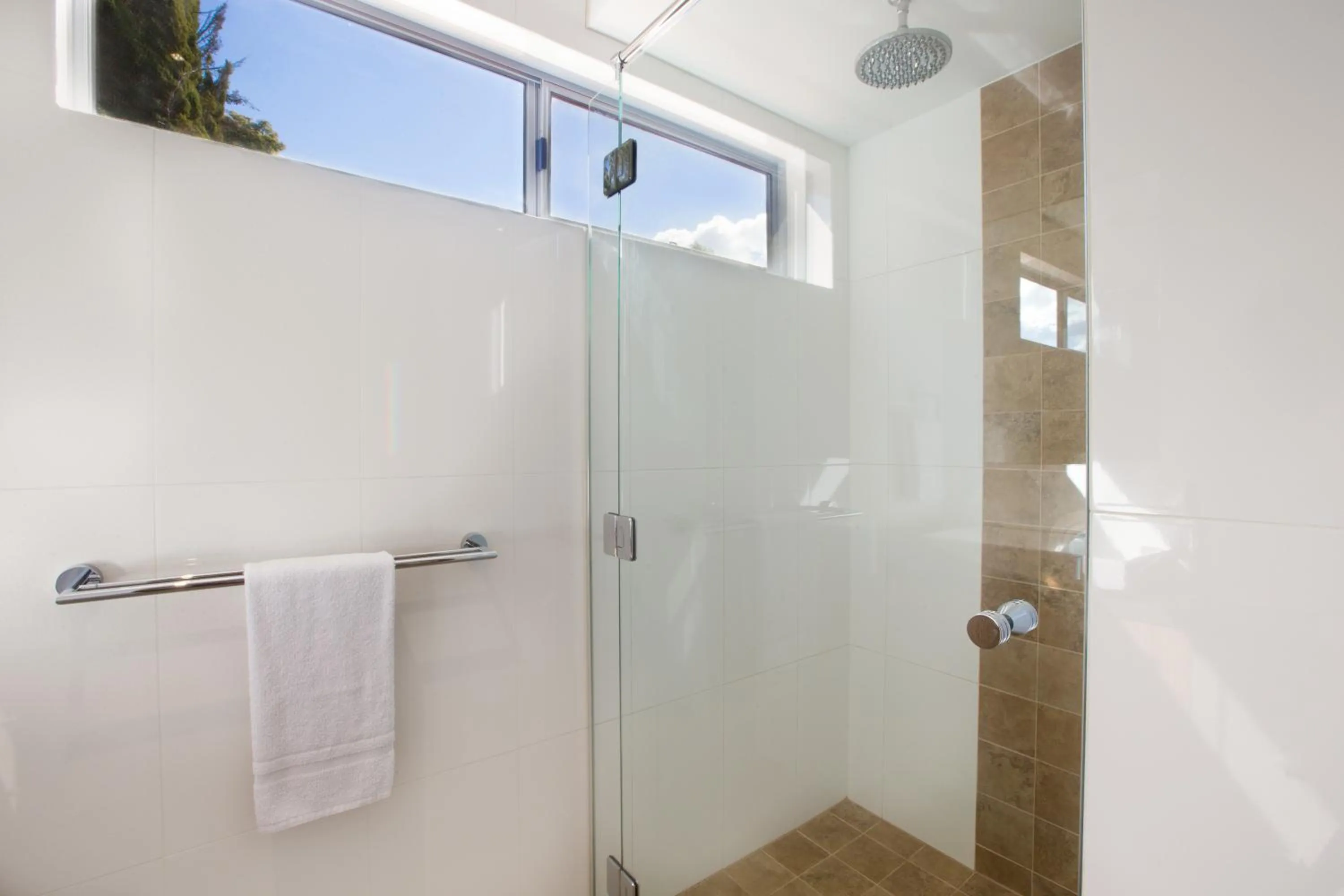 Shower in Central Avenue Apartments