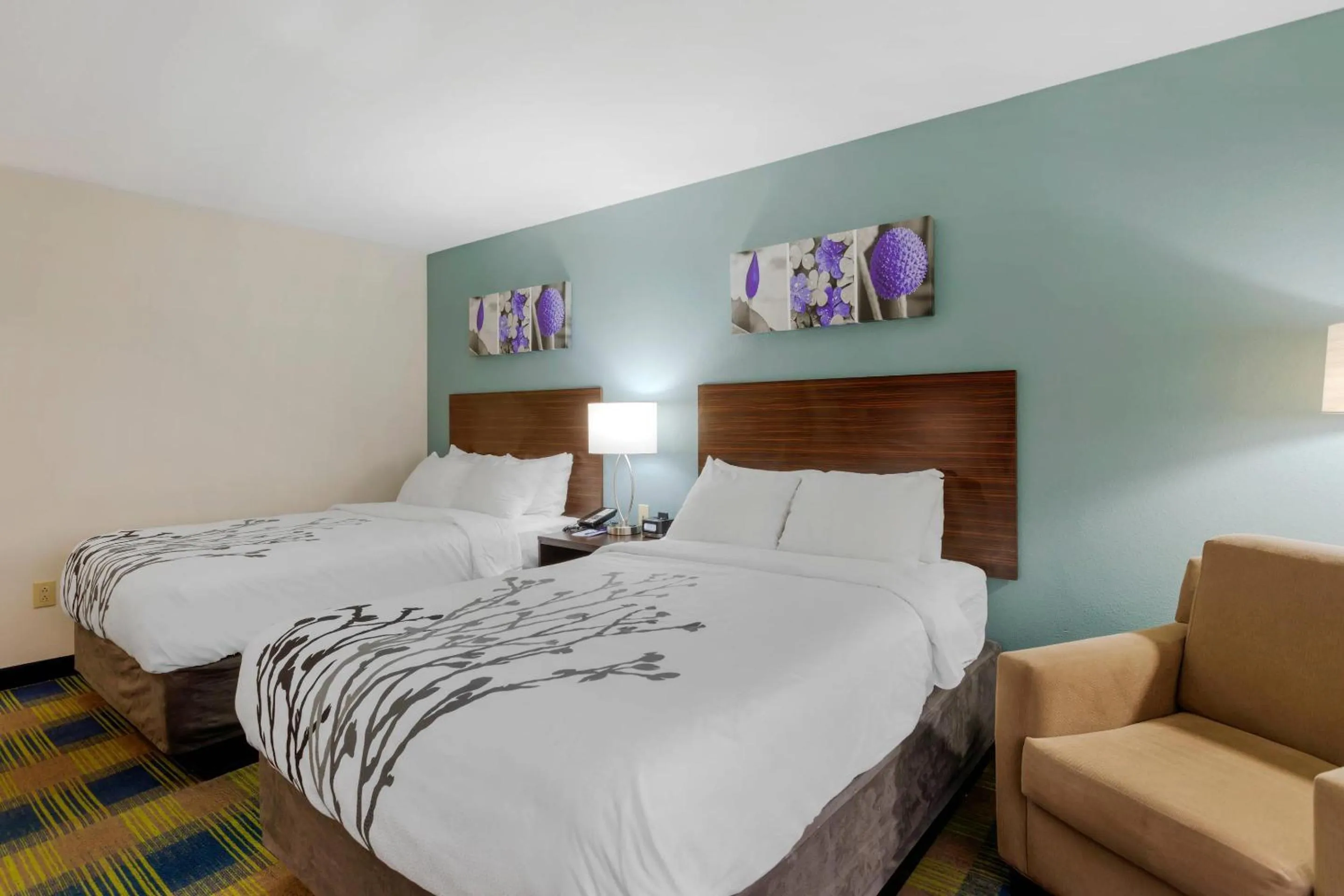 Bedroom, Bed in Sleep Inn & Suites Smyrna - Nashville Area