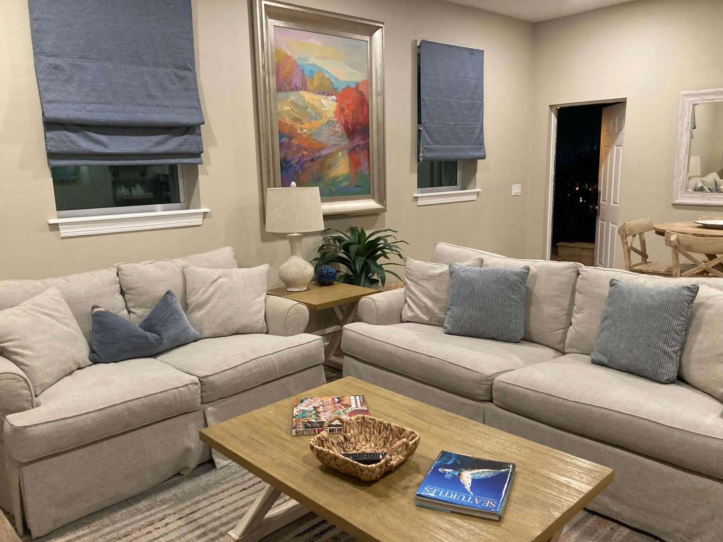 Living room in Bleu Beach Resort