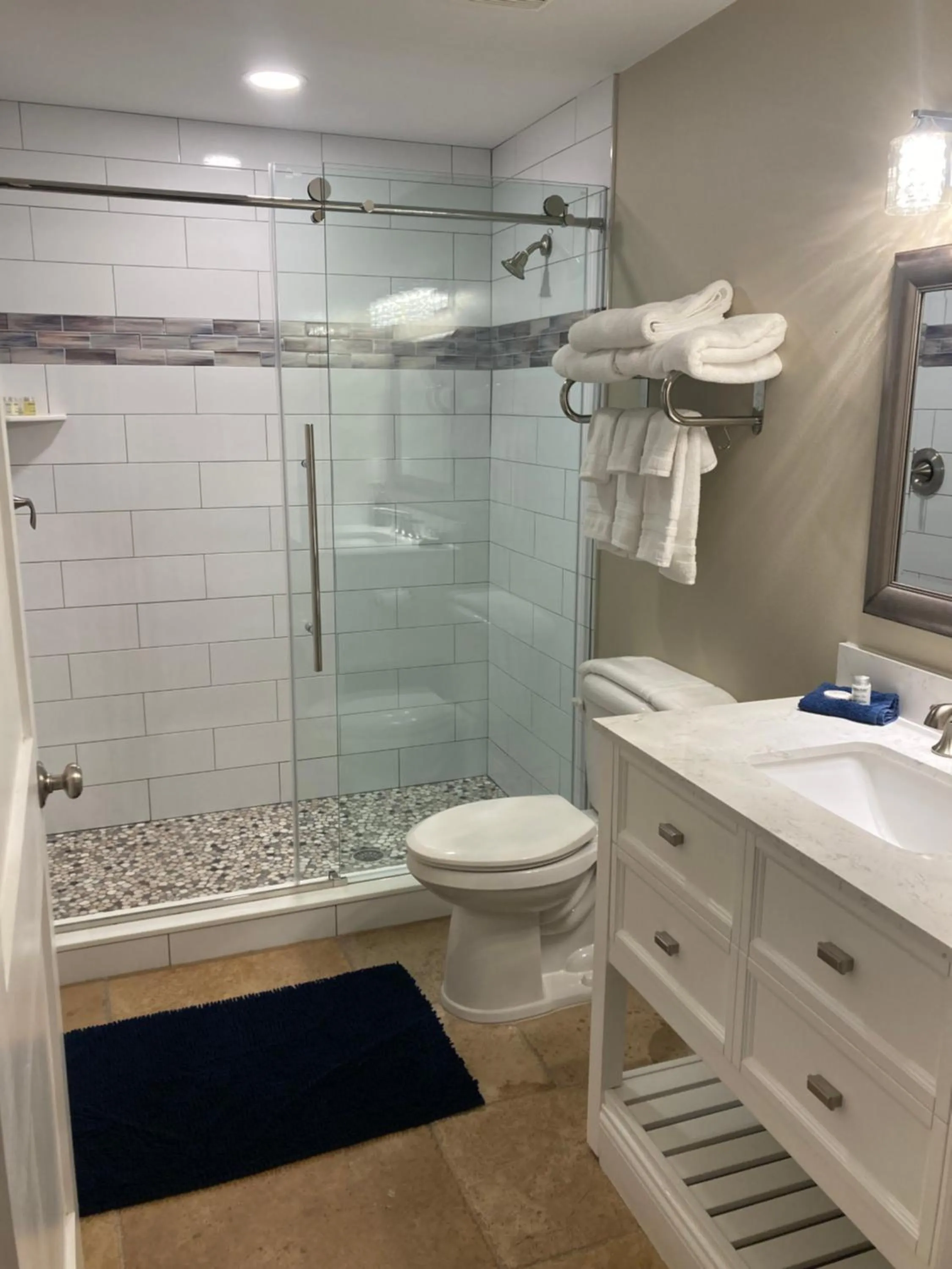 Shower in Bleu Beach Resort