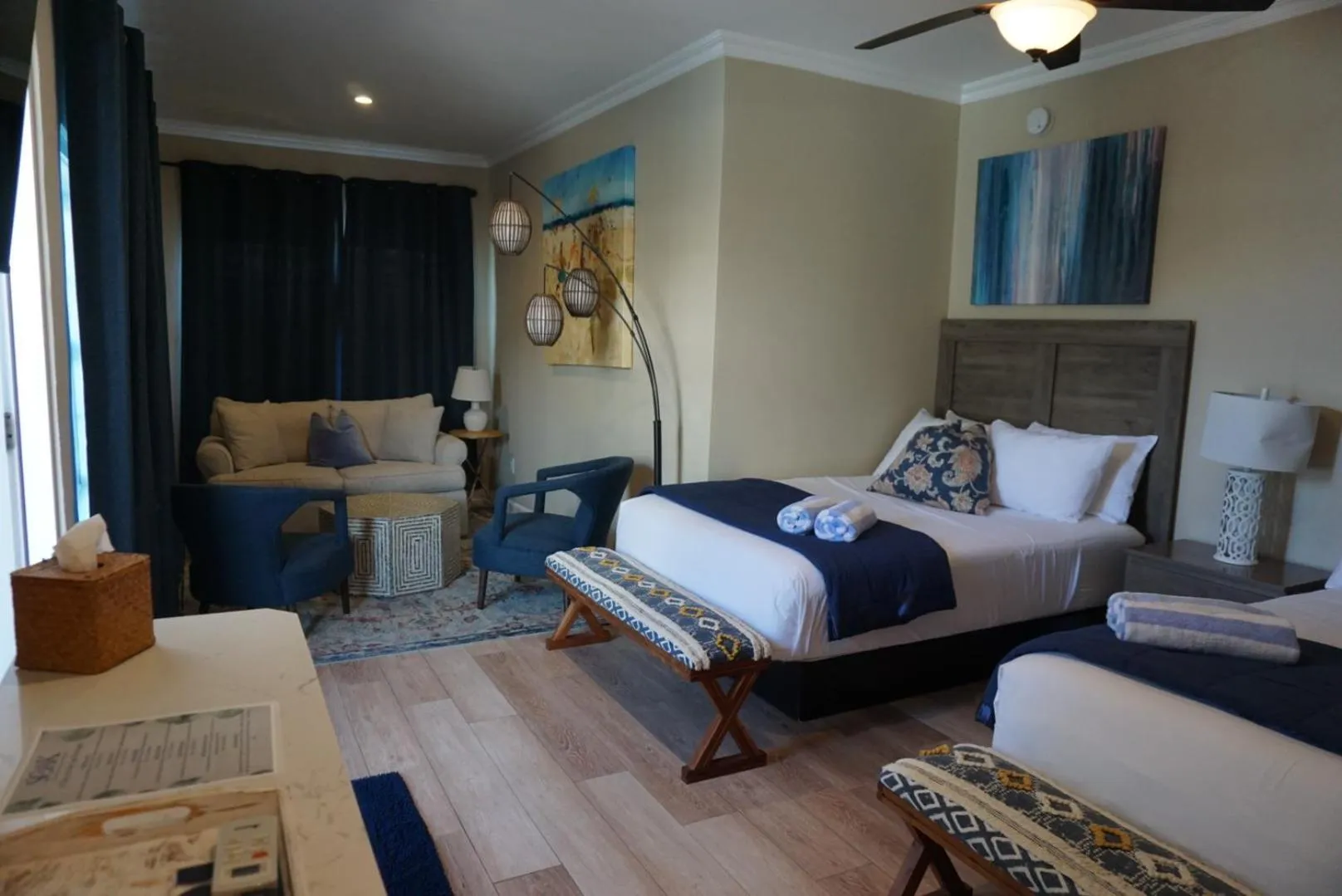 Bed in Bleu Beach Resort