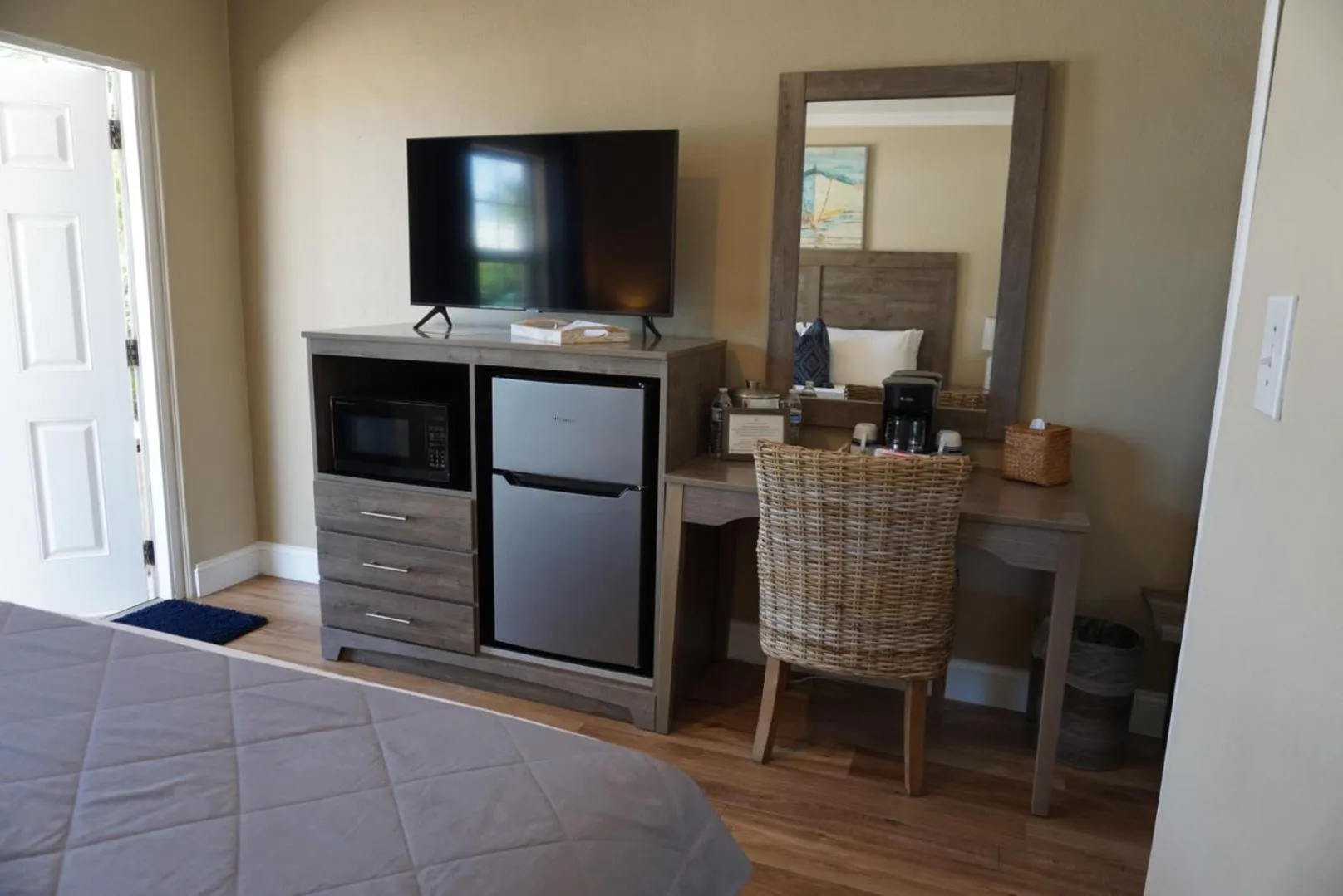 Bed in Bleu Beach Resort