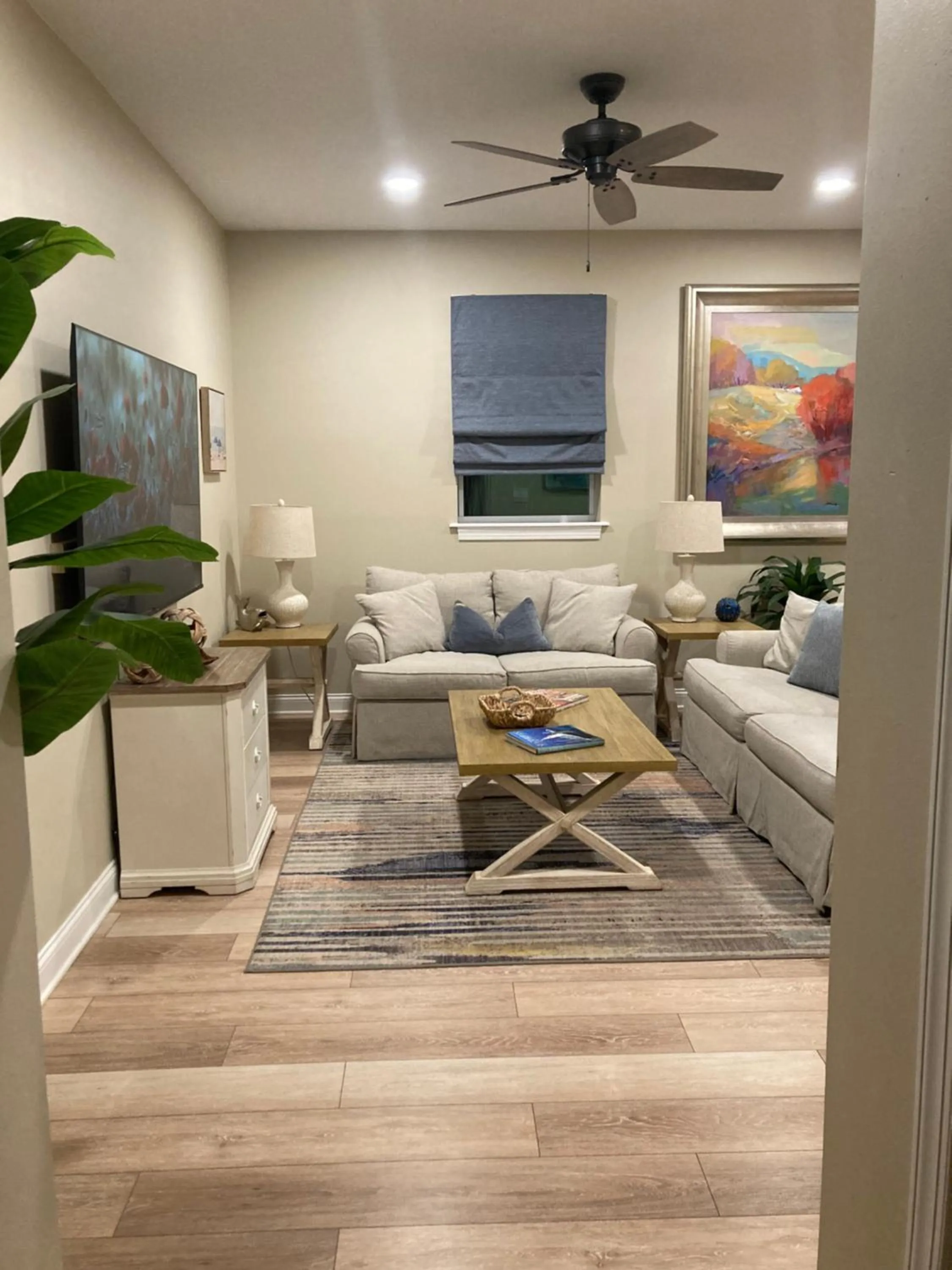 Living room in Bleu Beach Resort