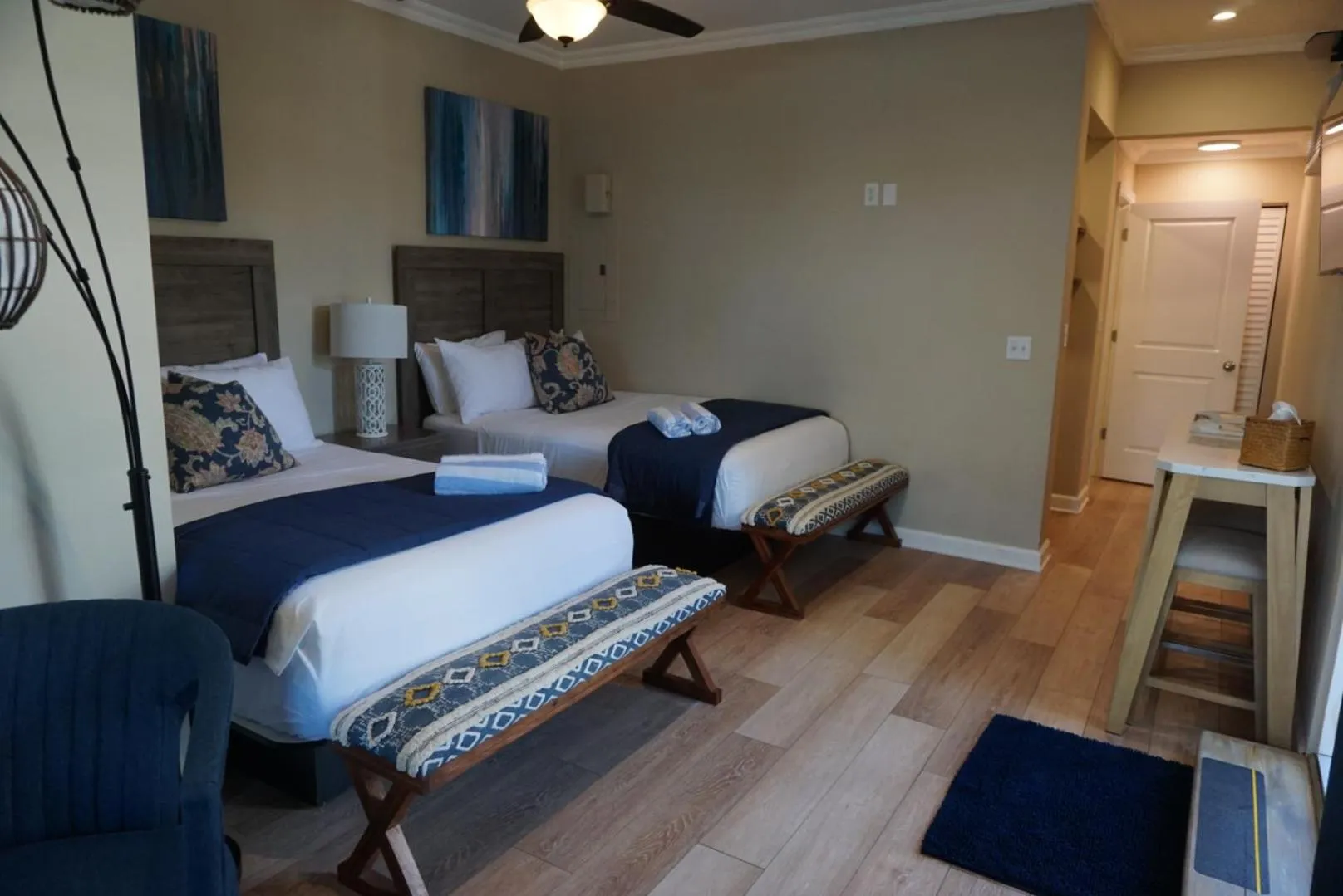 Bed in Bleu Beach Resort