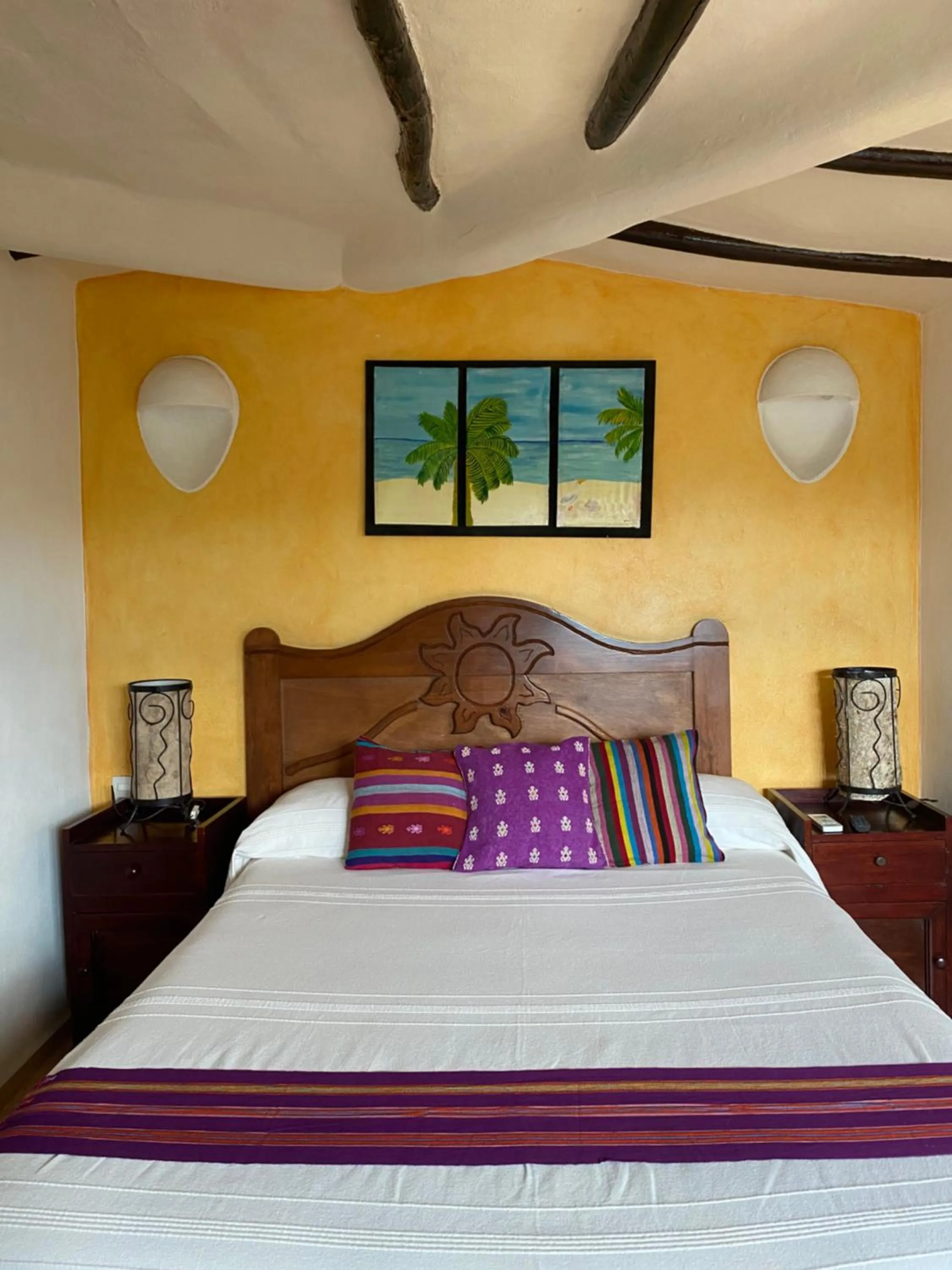 Bed in Maison Tulum