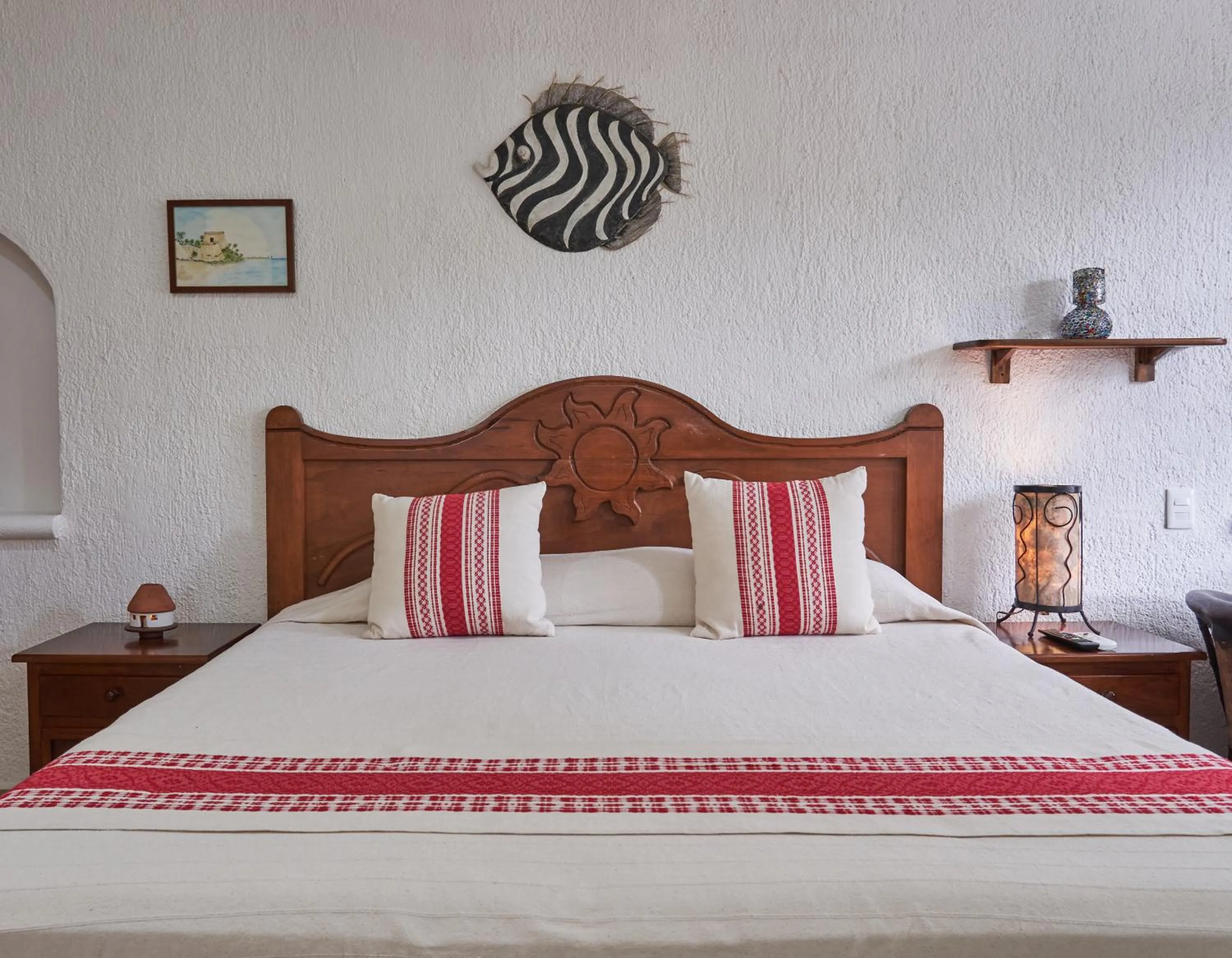 Bed in Maison Tulum
