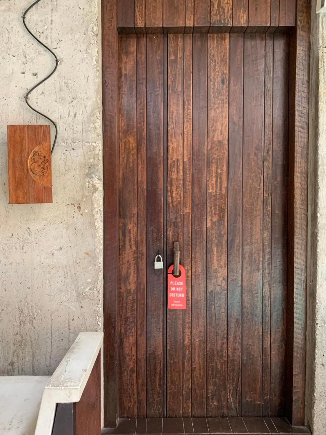 Decorative detail in Mo rooms