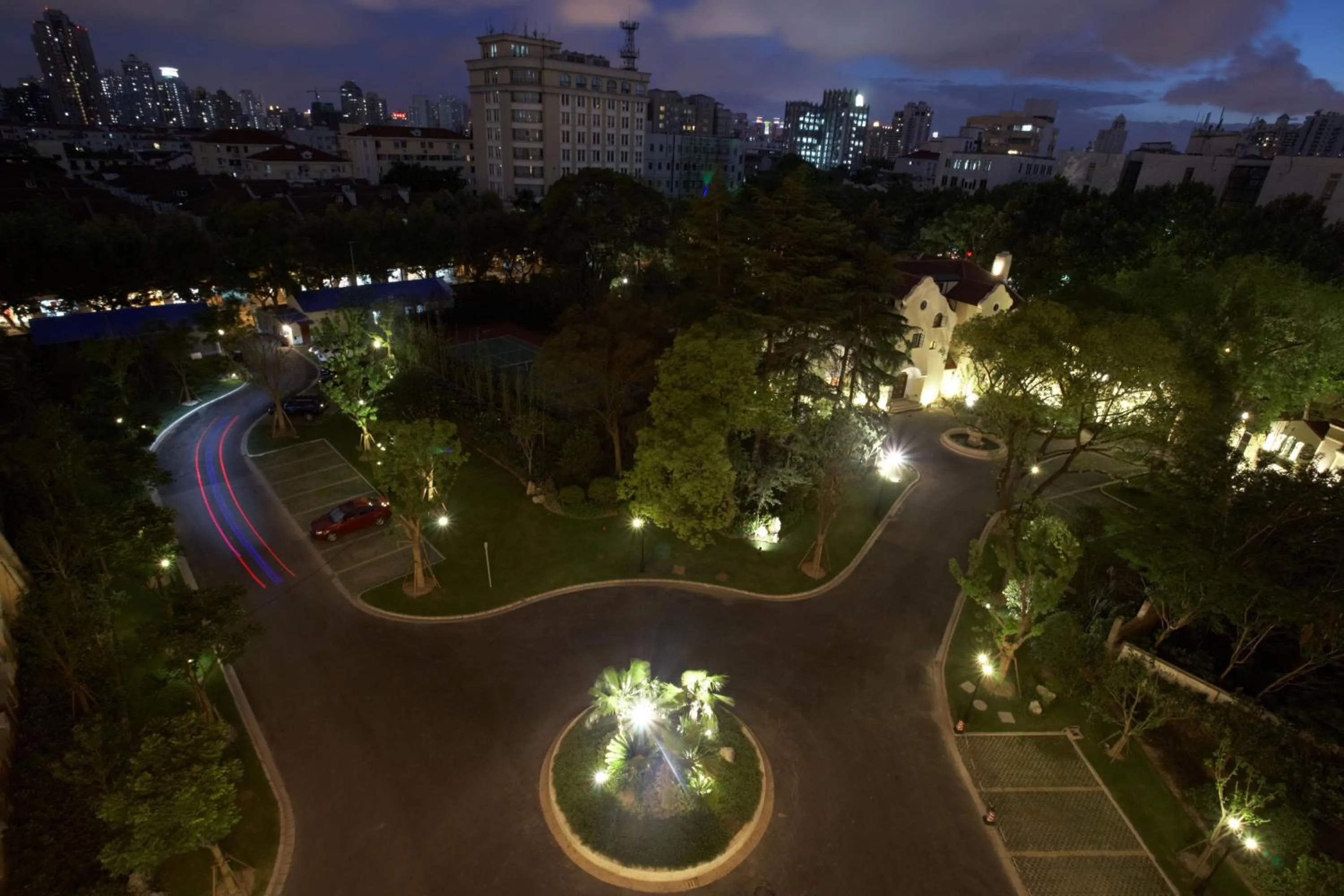 Bird's eye view in Shanghai Fenyang Garden Boutique Hotel