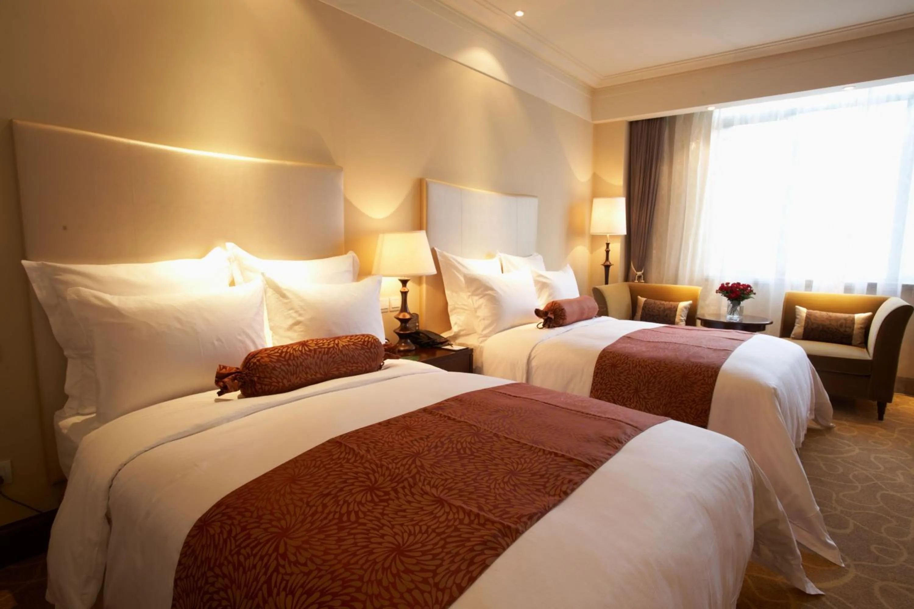 Bedroom, Bed in Shanghai Fenyang Garden Boutique Hotel