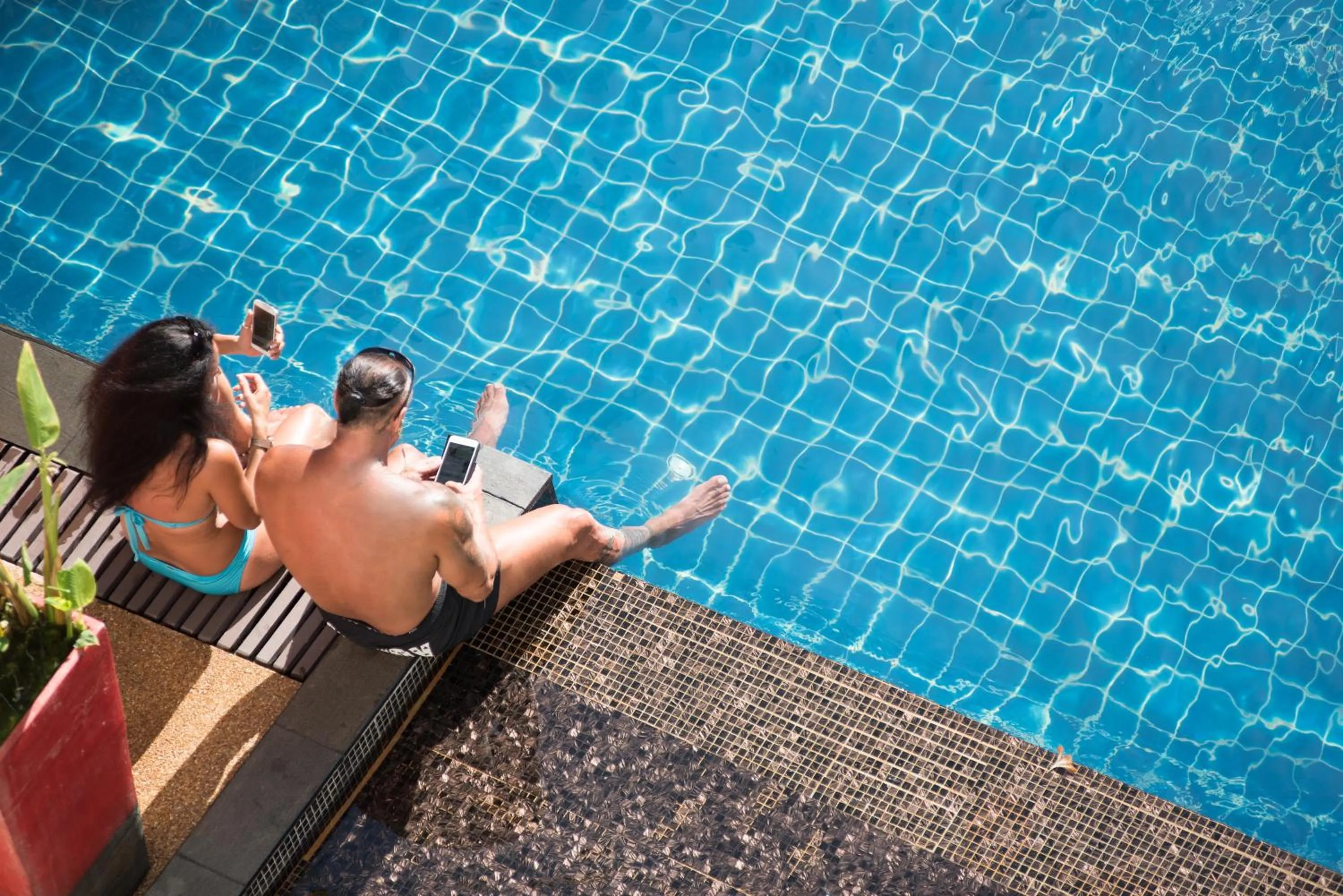 Swimming pool in Deevana Plaza Phuket - SHA Extra Plus