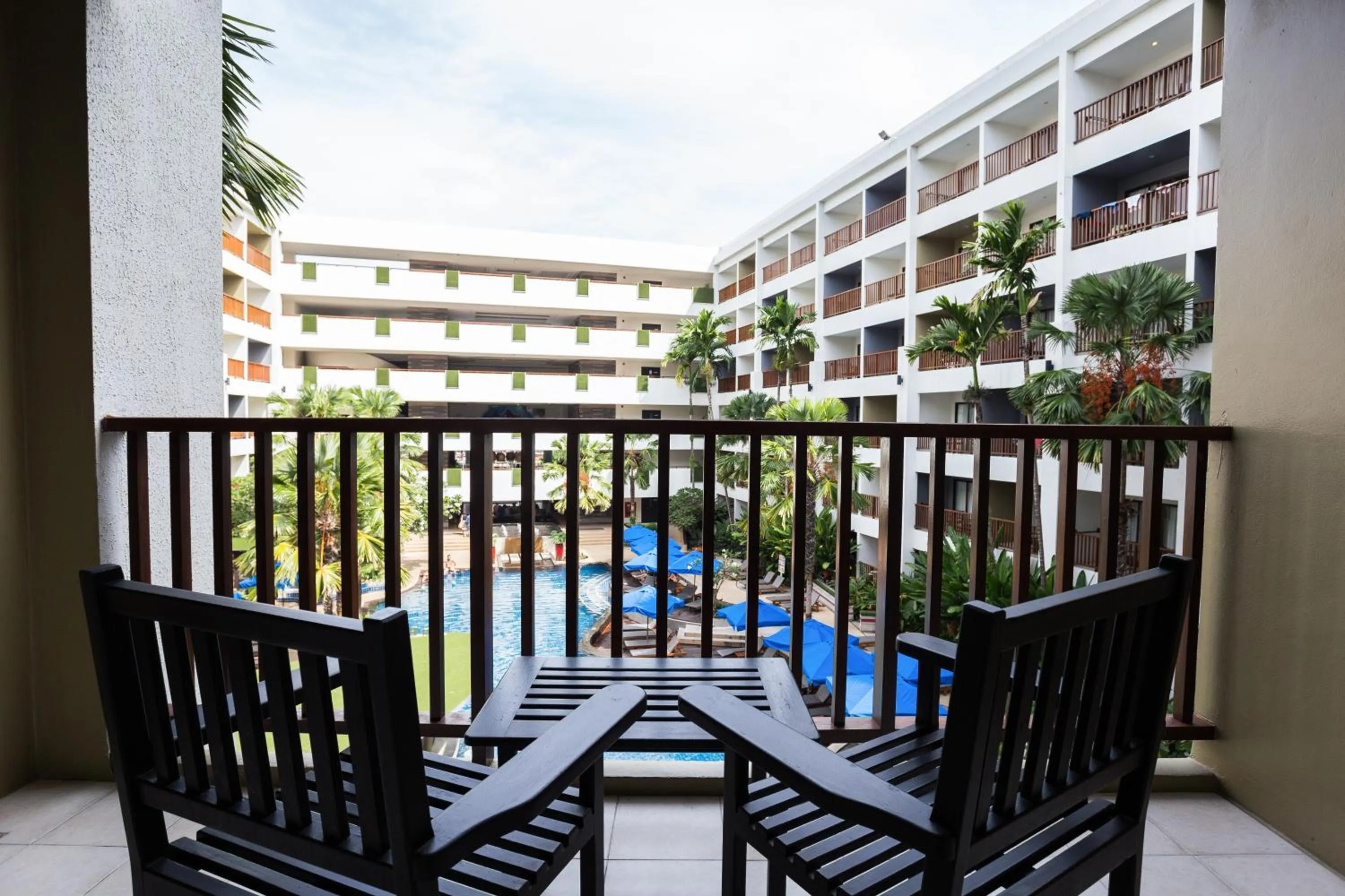 Balcony/Terrace in Deevana Plaza Phuket - SHA Extra Plus