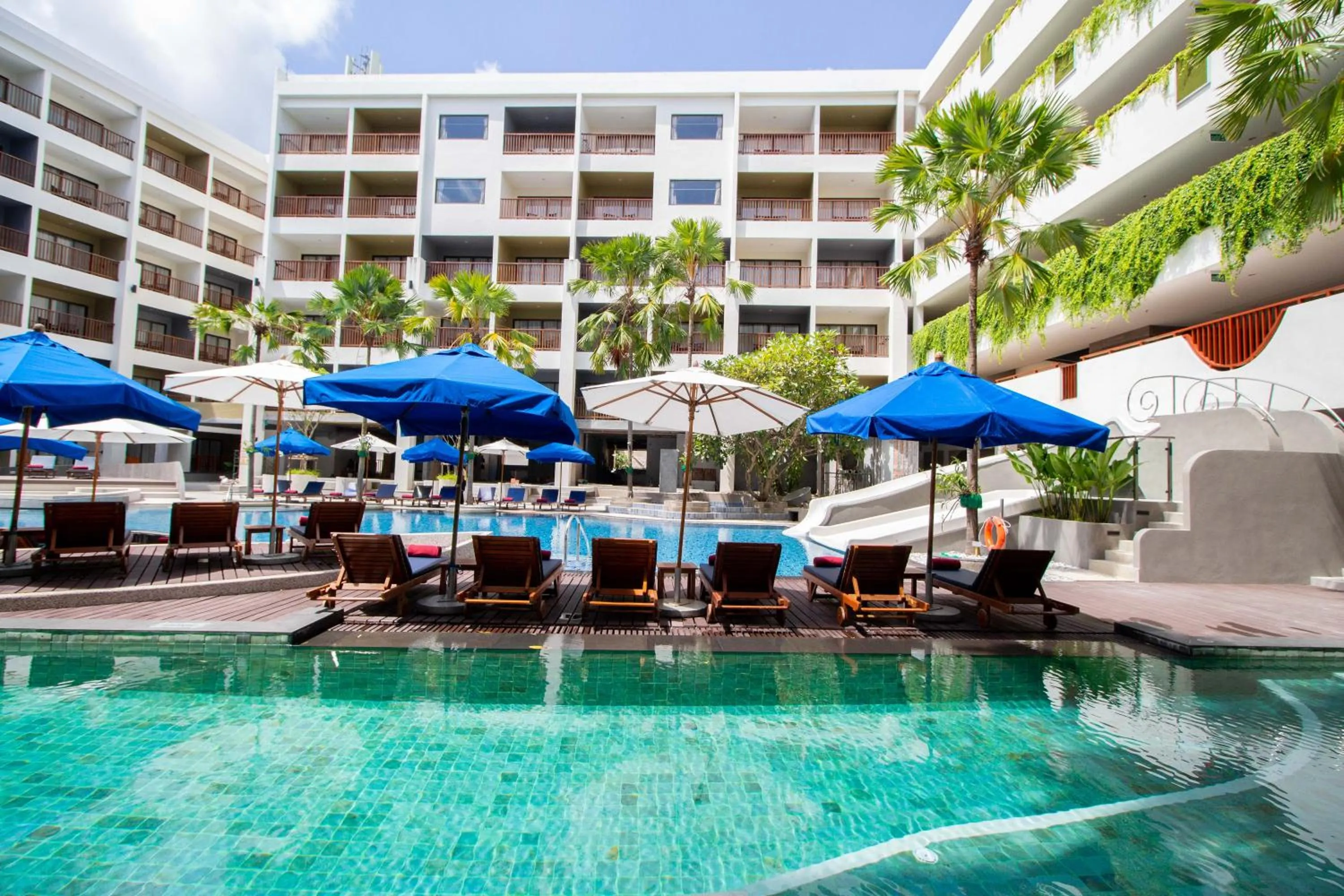 Swimming pool in Deevana Plaza Phuket - SHA Extra Plus