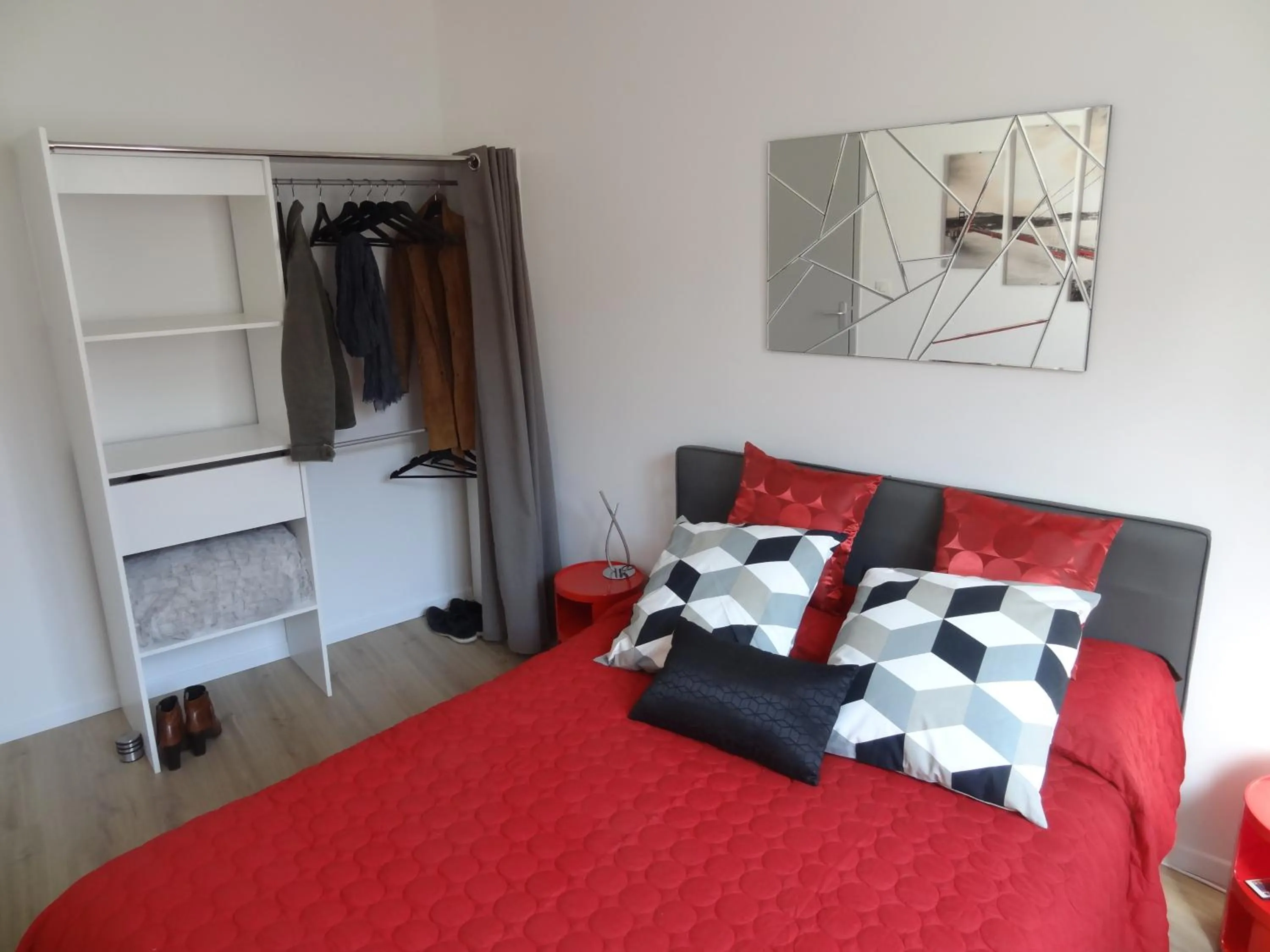 Bed in Appartement HEMINGWAY