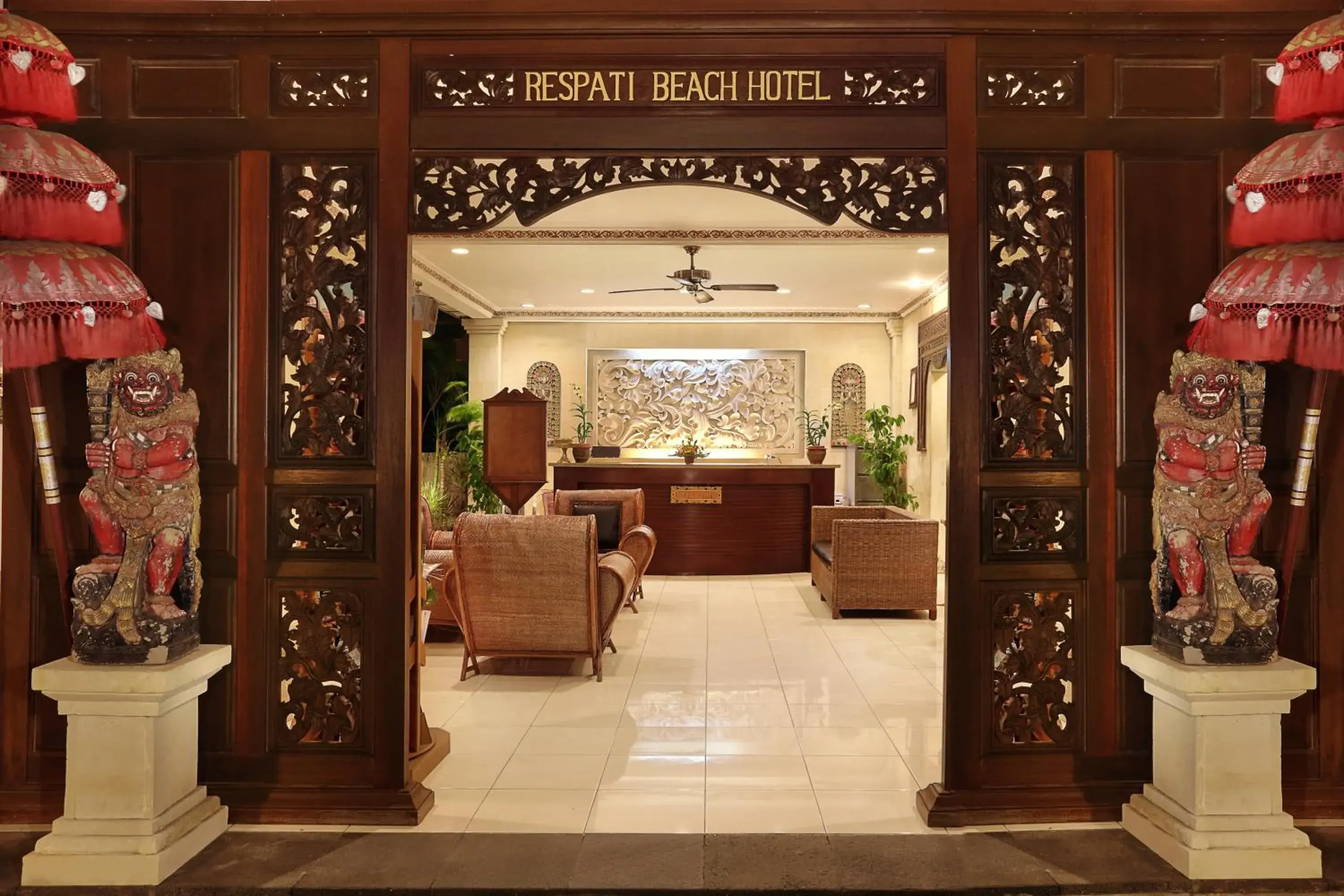 Lobby or reception in Respati Beach Hotel Lobby or reception in Respati Beach Hotel