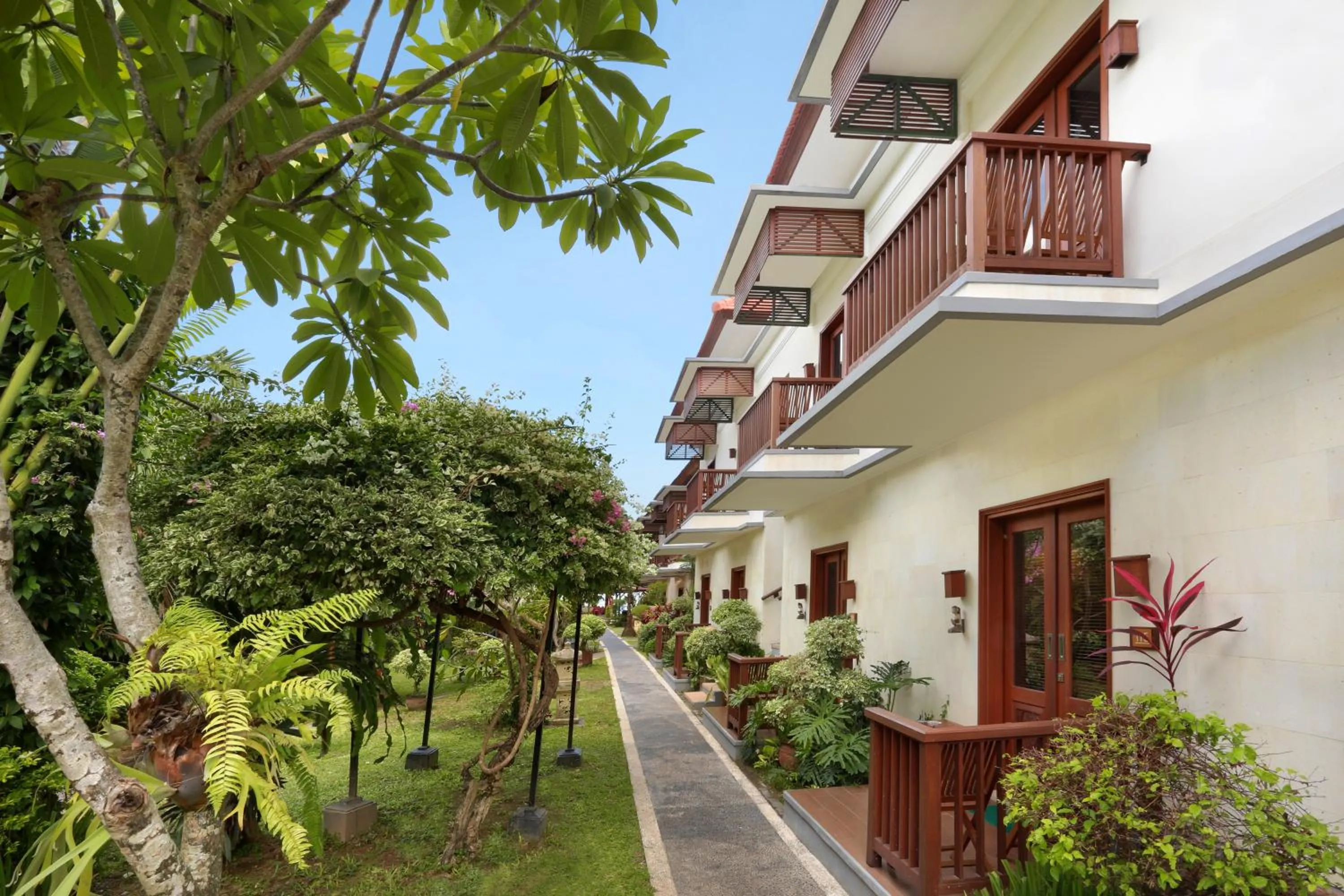 Garden in Respati Beach Hotel