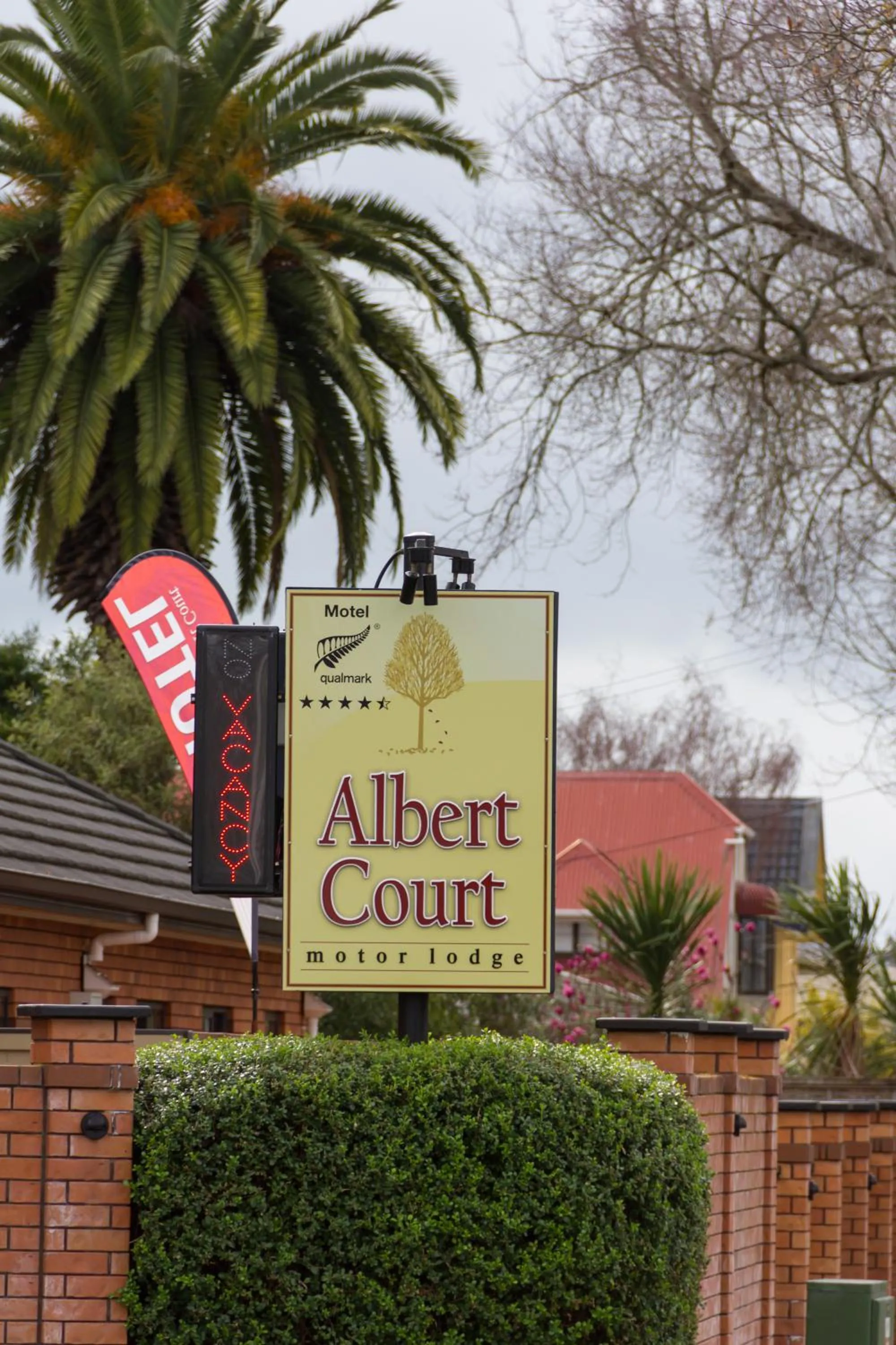 Area and facilities in Albert Court Motor Lodge