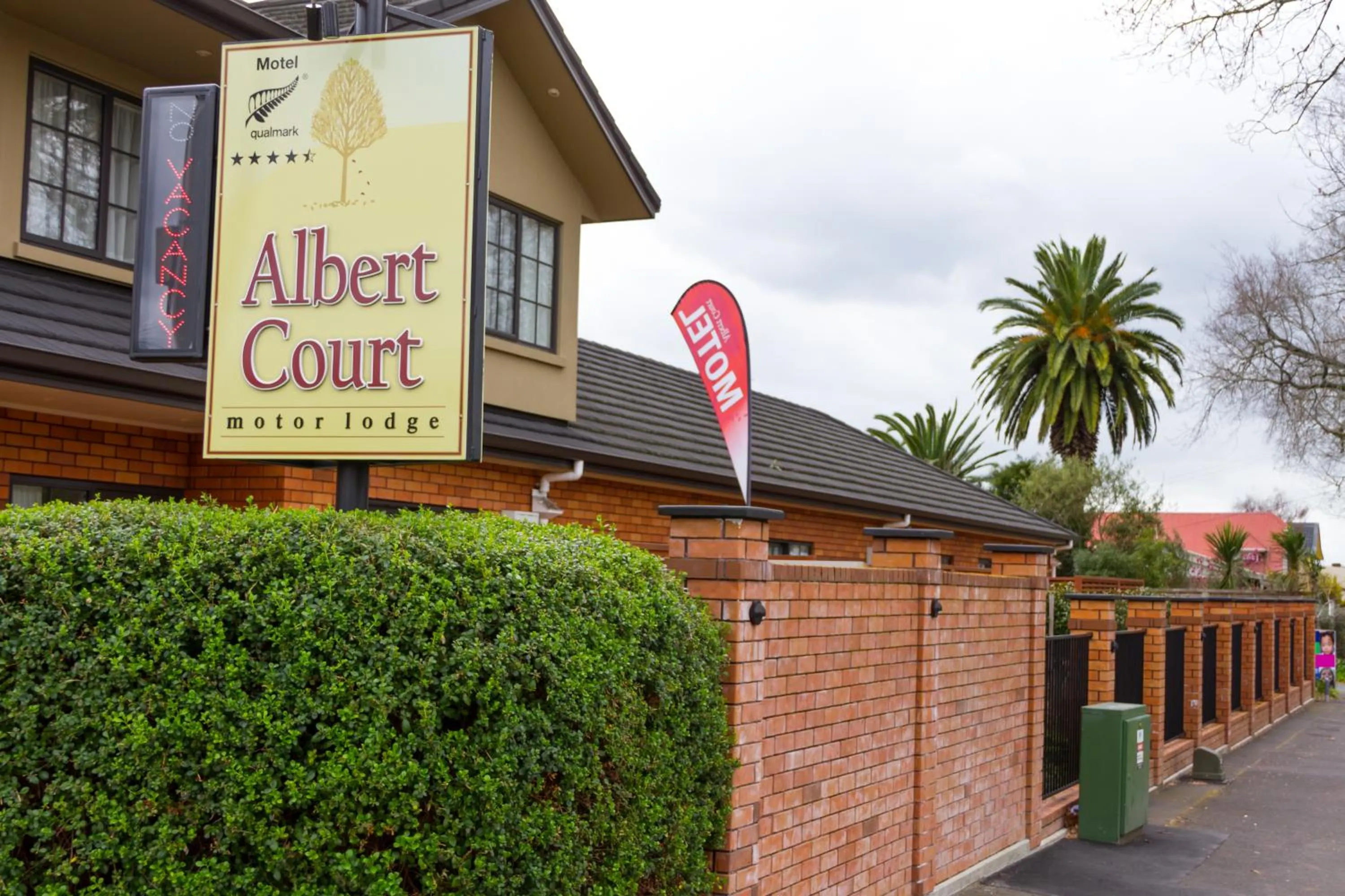 Area and facilities in Albert Court Motor Lodge