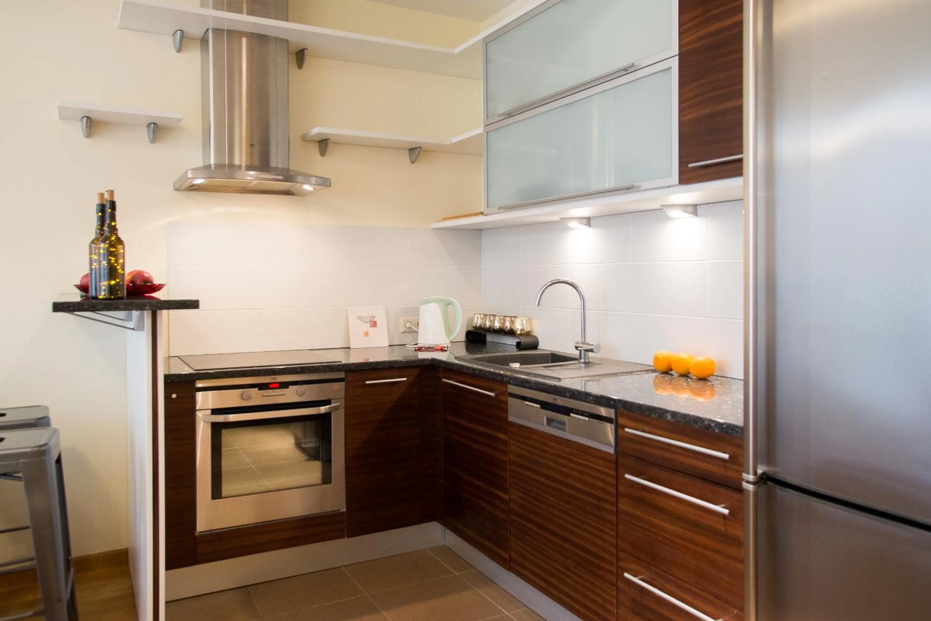 Coffee/tea facilities in Old Riga Park Studio