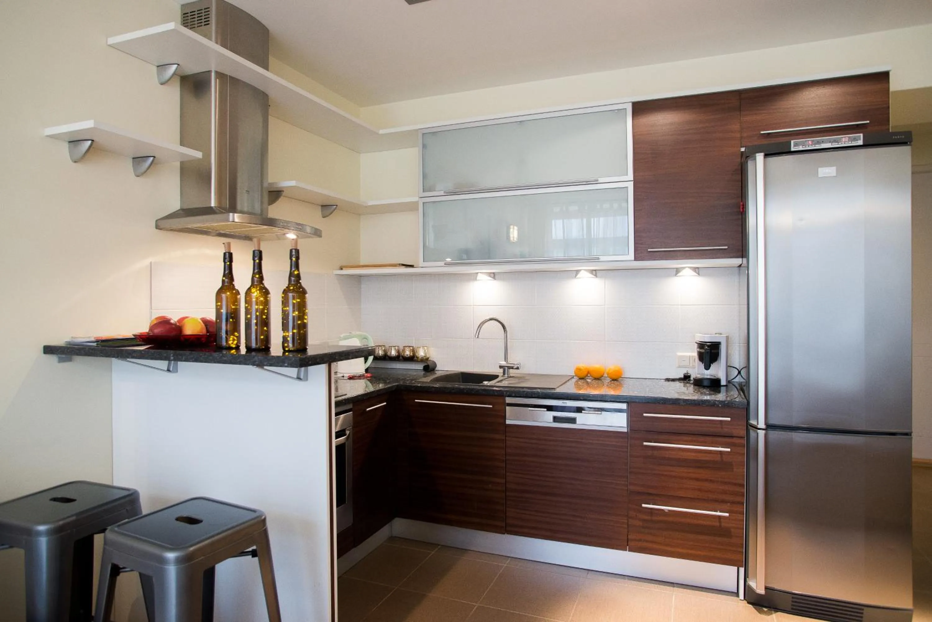 Coffee/tea facilities in Old Riga Park Studio