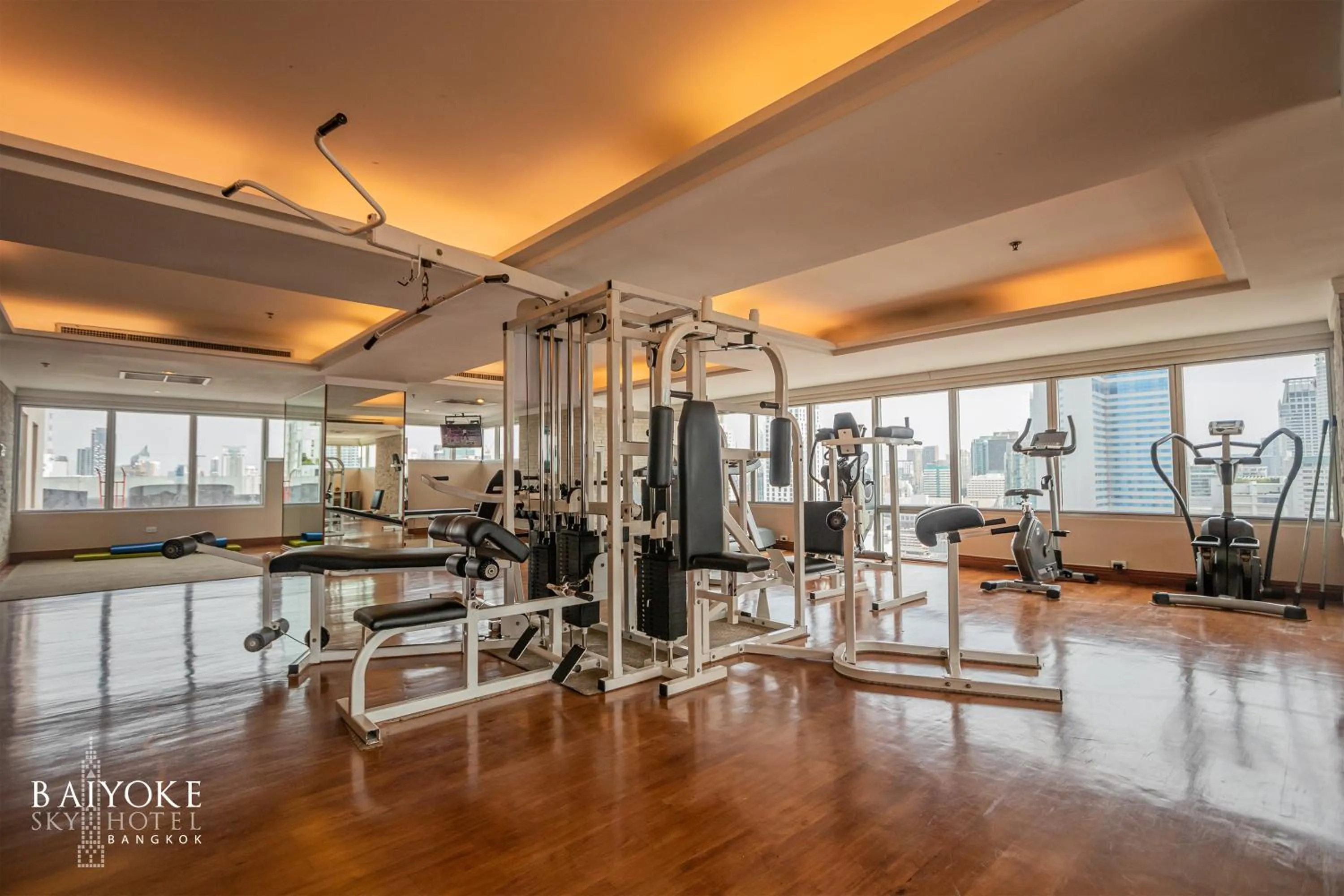 Fitness centre/facilities in Baiyoke Sky Hotel