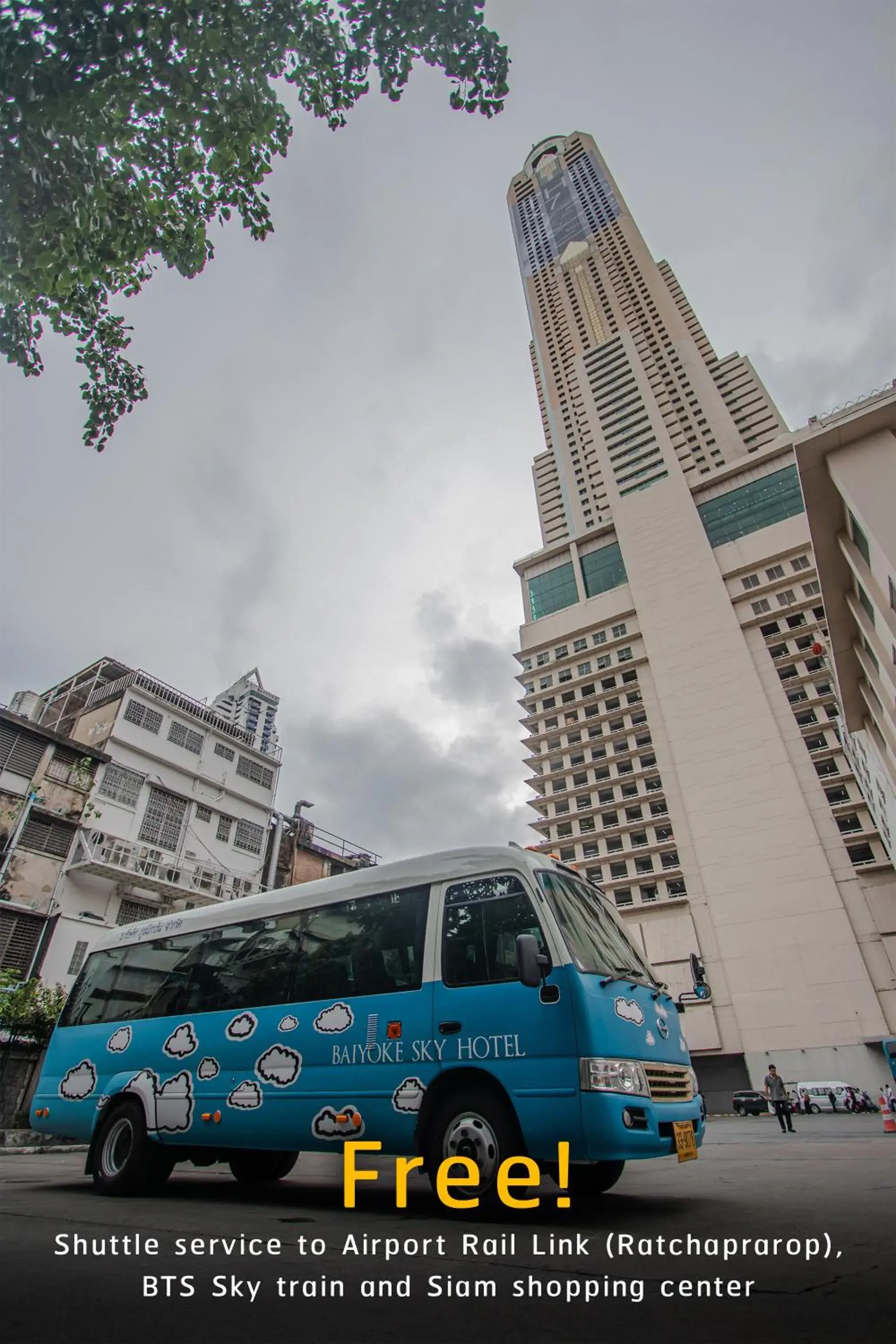 Property building in Baiyoke Sky Hotel Property building in Baiyoke Sky Hotel