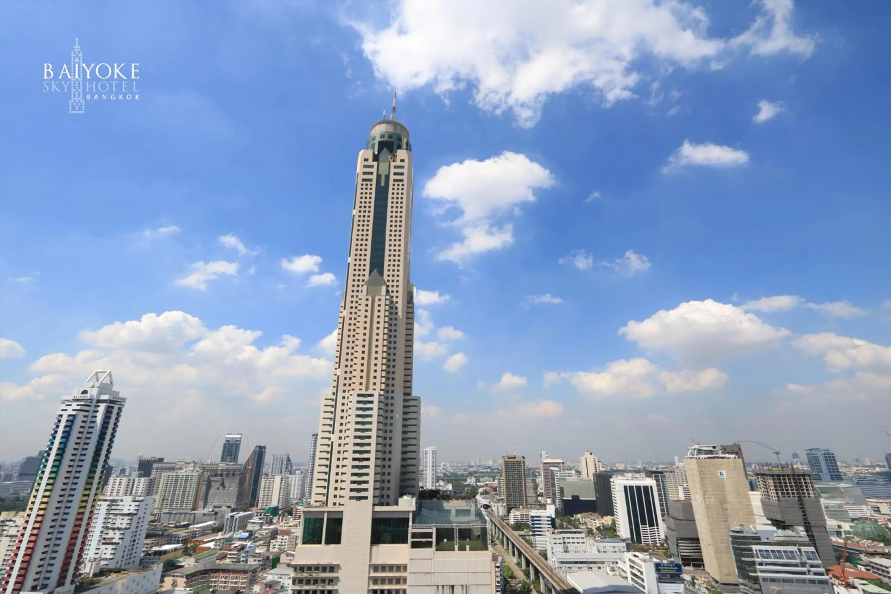 Property building in Baiyoke Sky Hotel