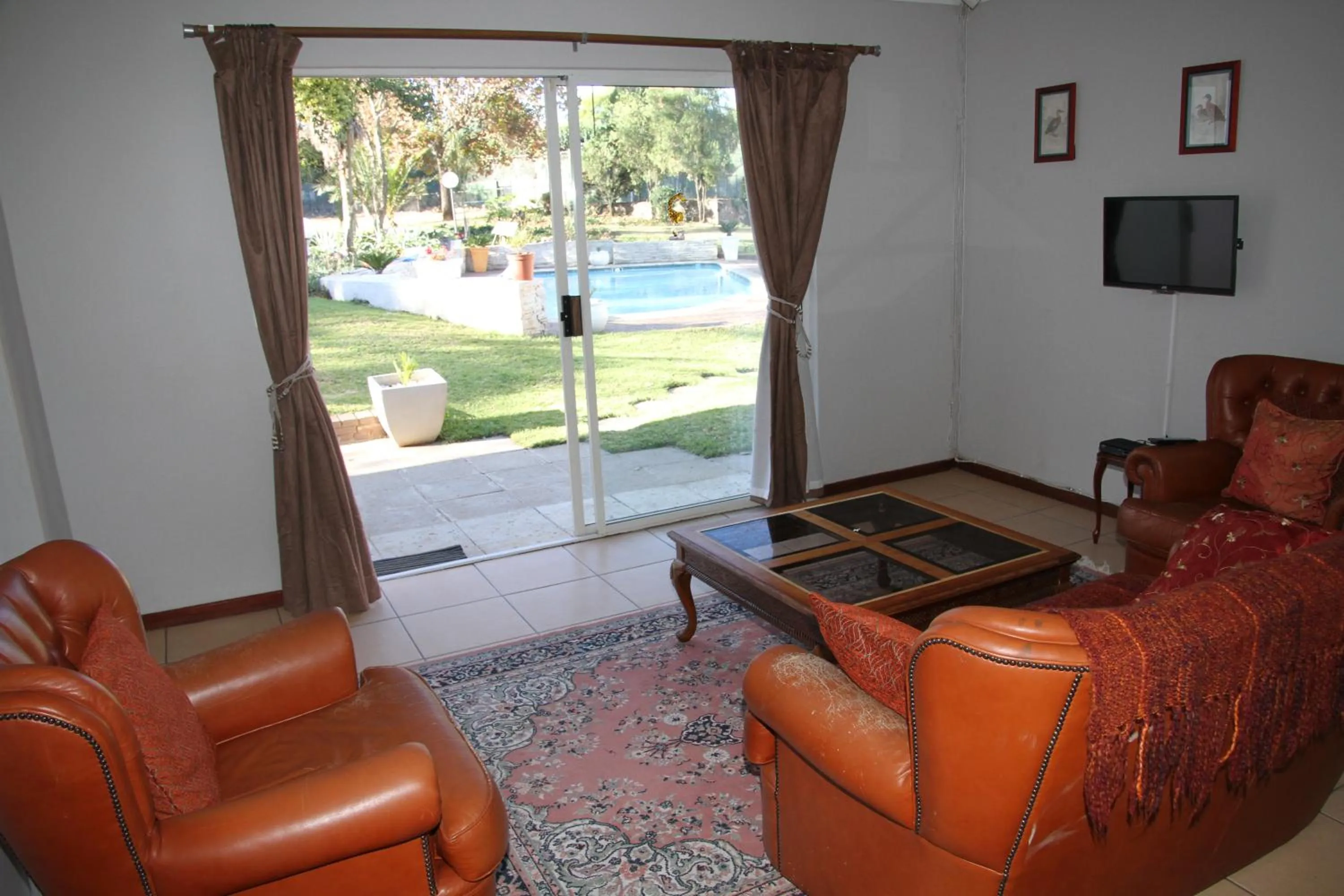 Living room in Private Cottages