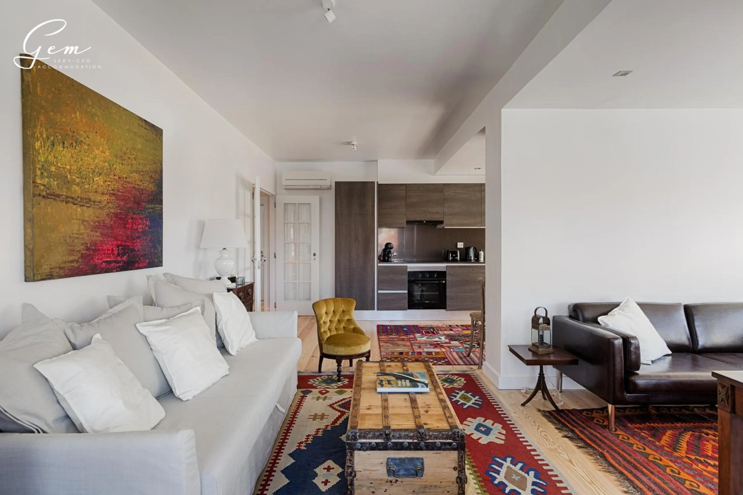 Living room in Seven Rivers Luxury Apartment