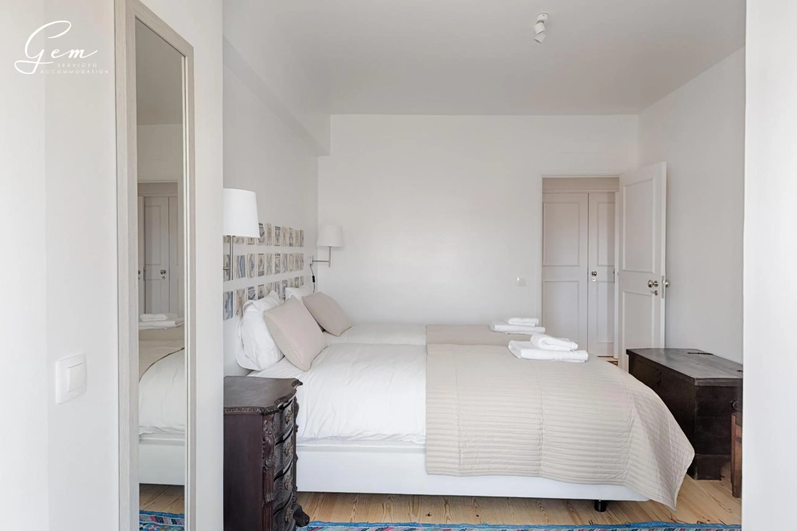 Bedroom, Bed in Seven Rivers Luxury Apartment