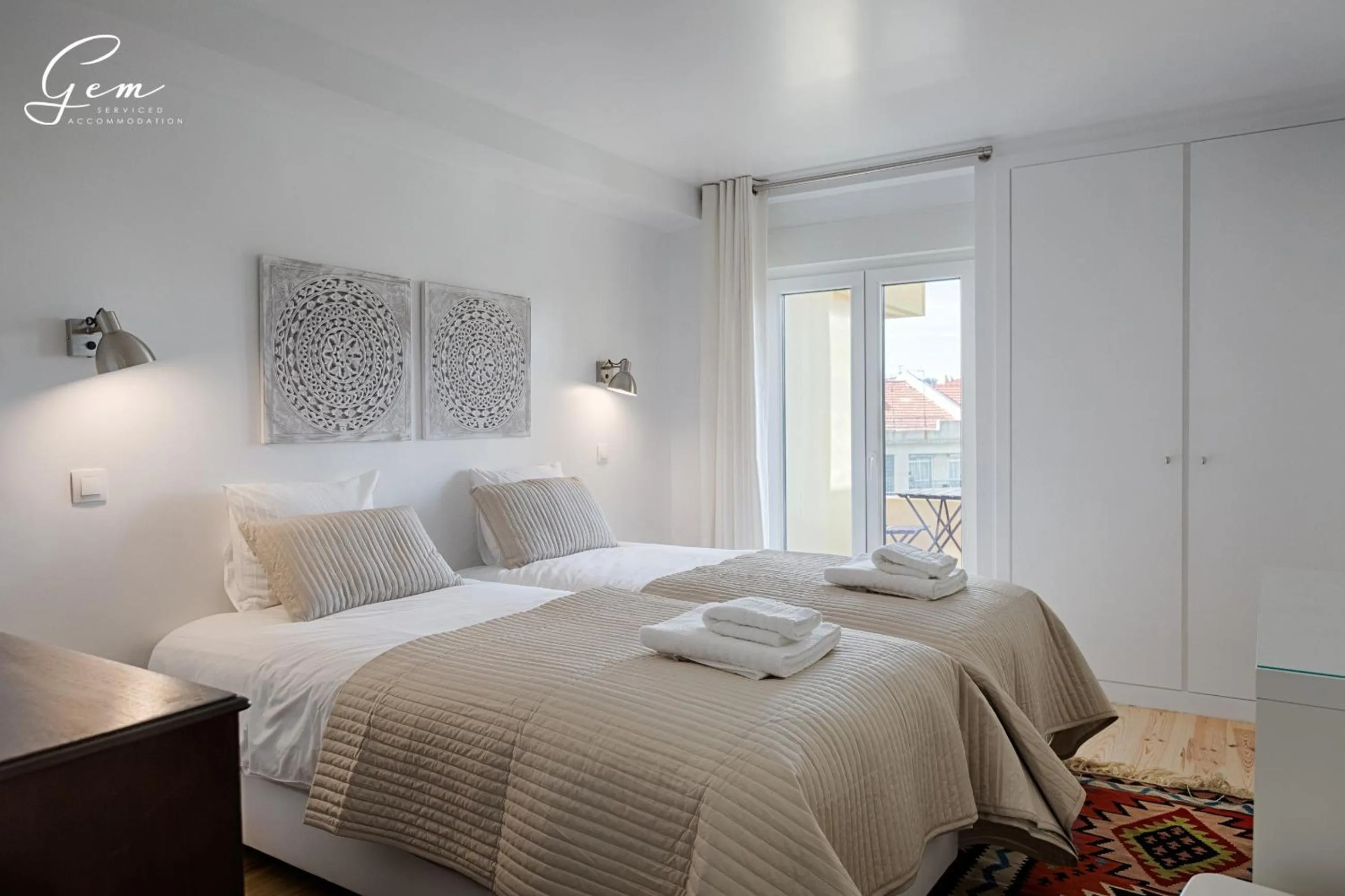 Bedroom, Bed in Seven Rivers Luxury Apartment