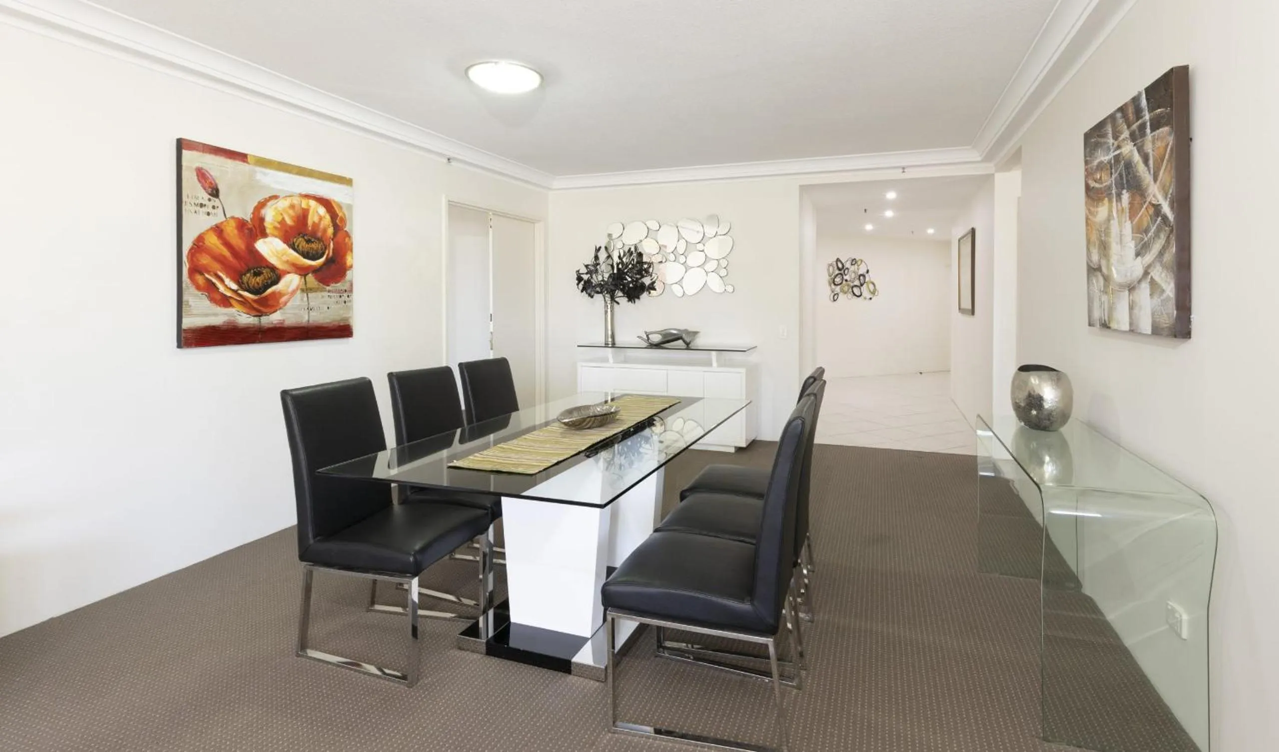 Seating area in Belle Maison Apartments - Official