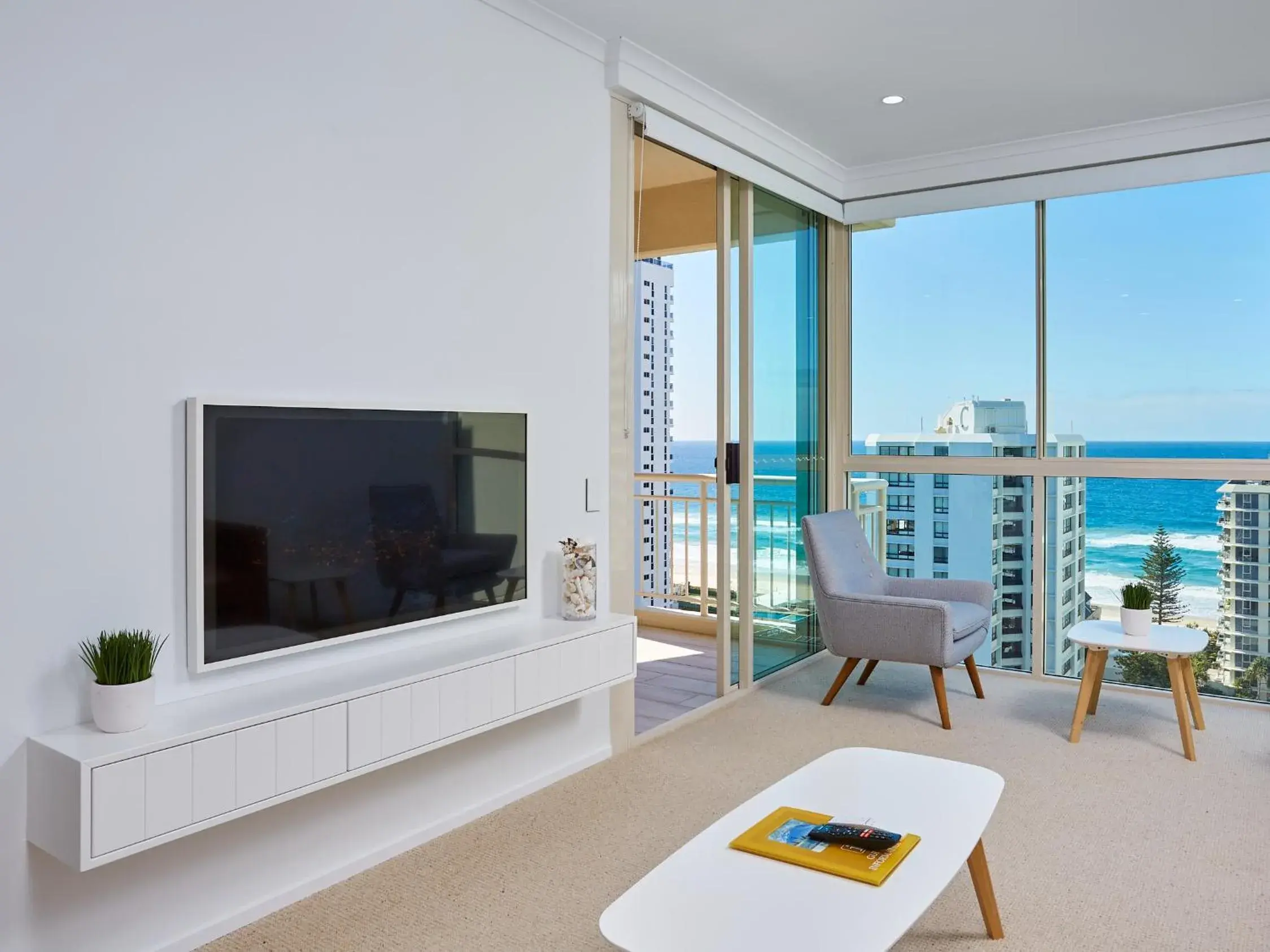 Living room in Maldives Resort Main Beach, Gold Coast Living room in Maldives Resort Main Beach, Gold Coast