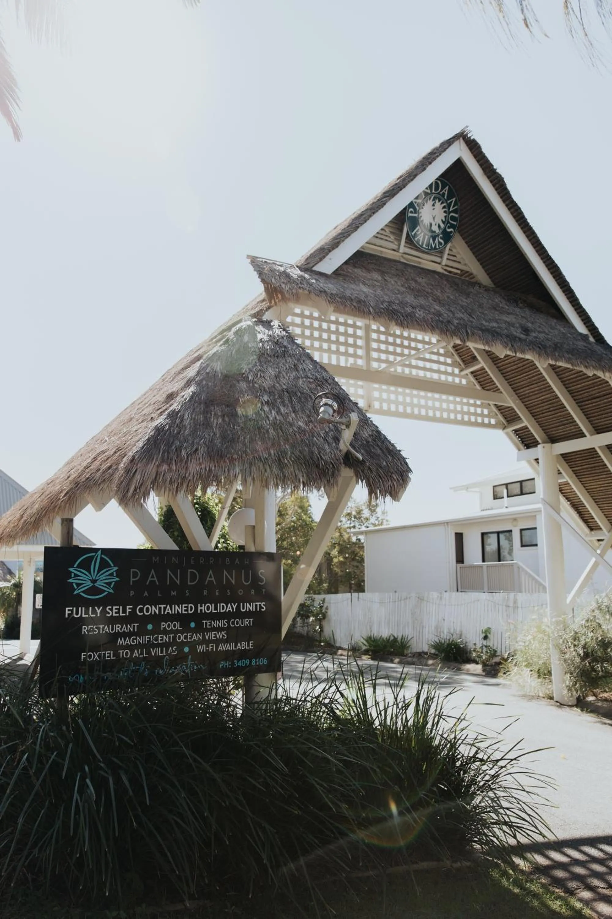 Property building in Pandanus Palms Holiday Resort