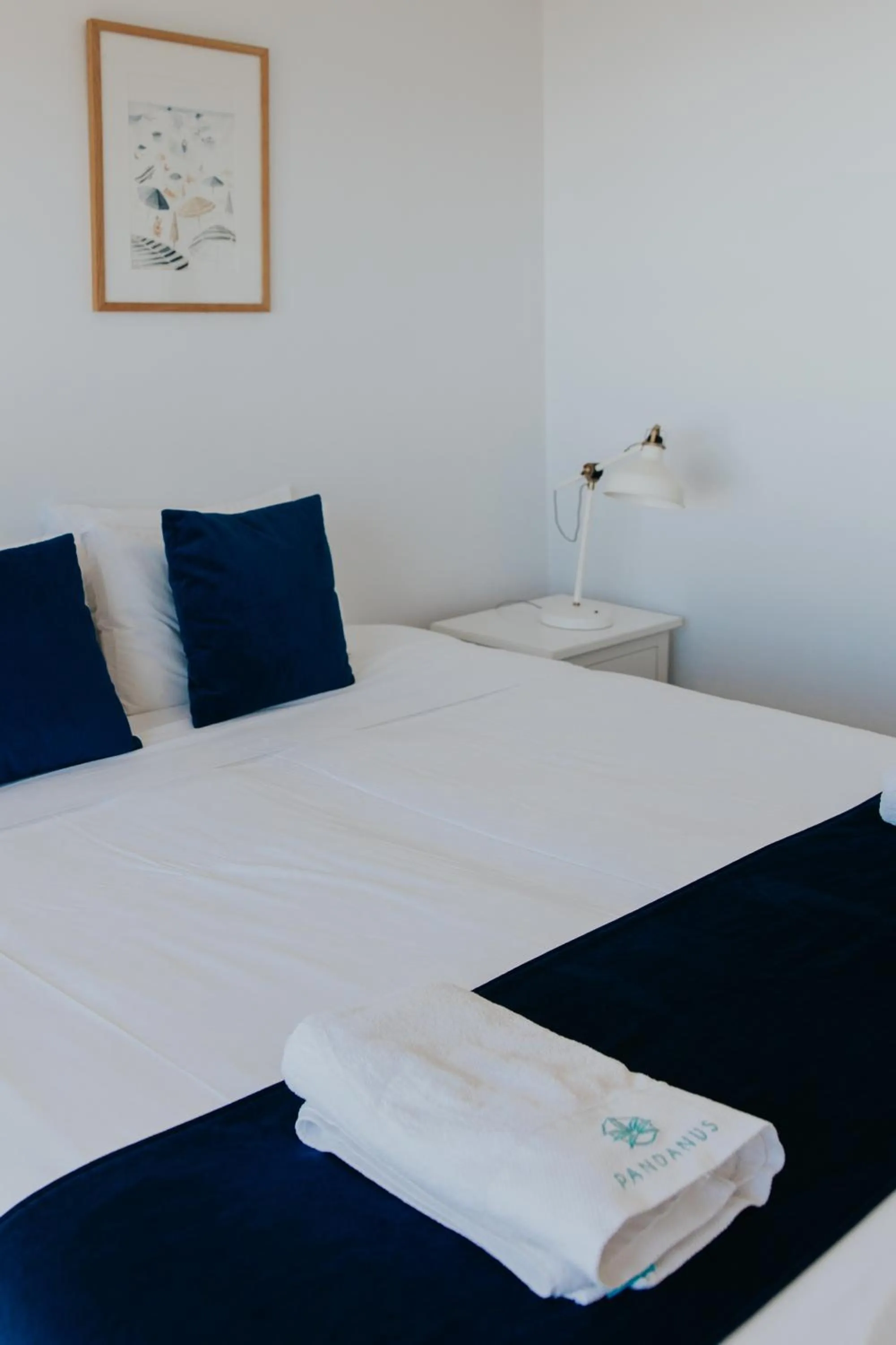 Bed in Pandanus Palms Holiday Resort