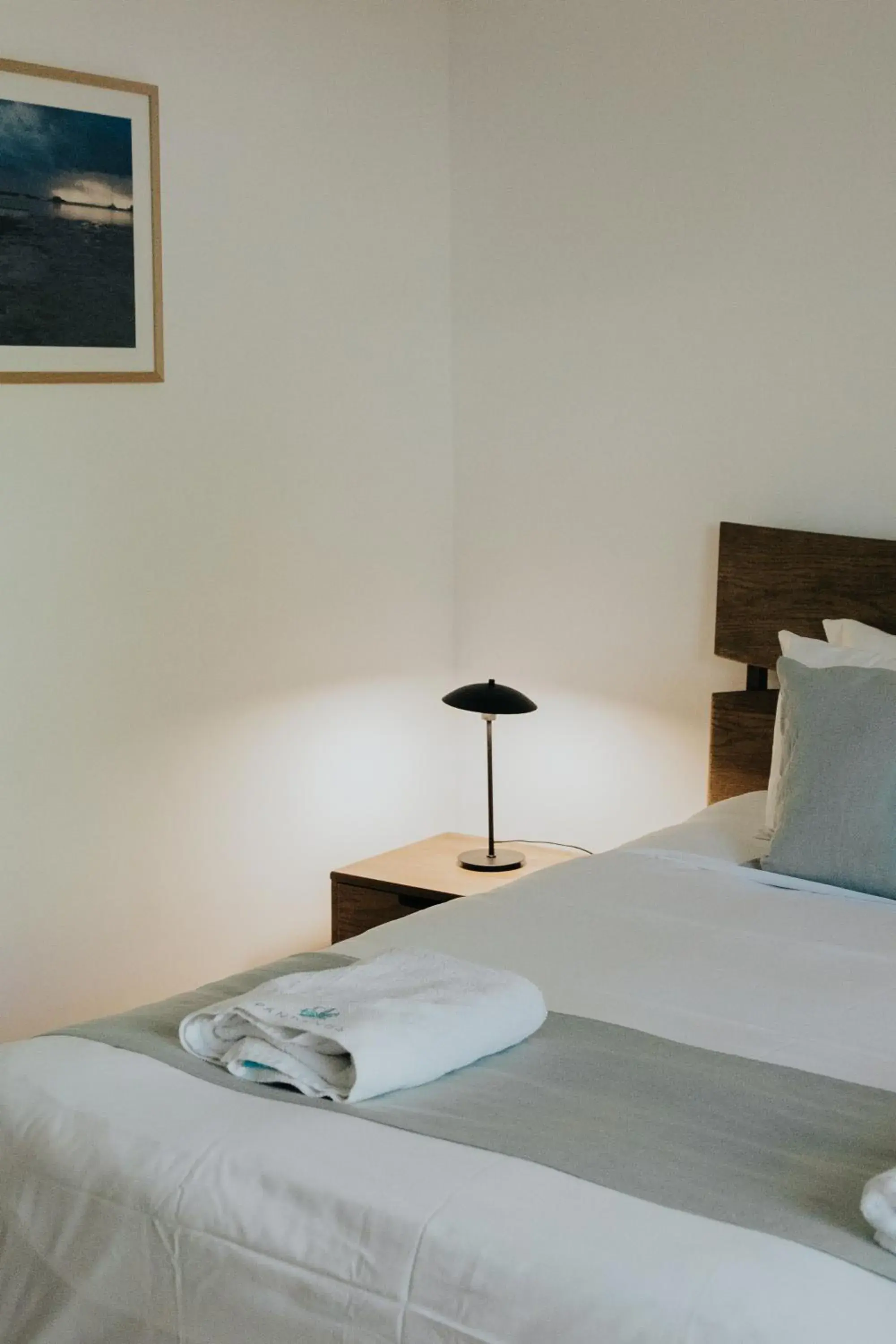 Bed in Pandanus Palms Holiday Resort Bed in Pandanus Palms Holiday Resort