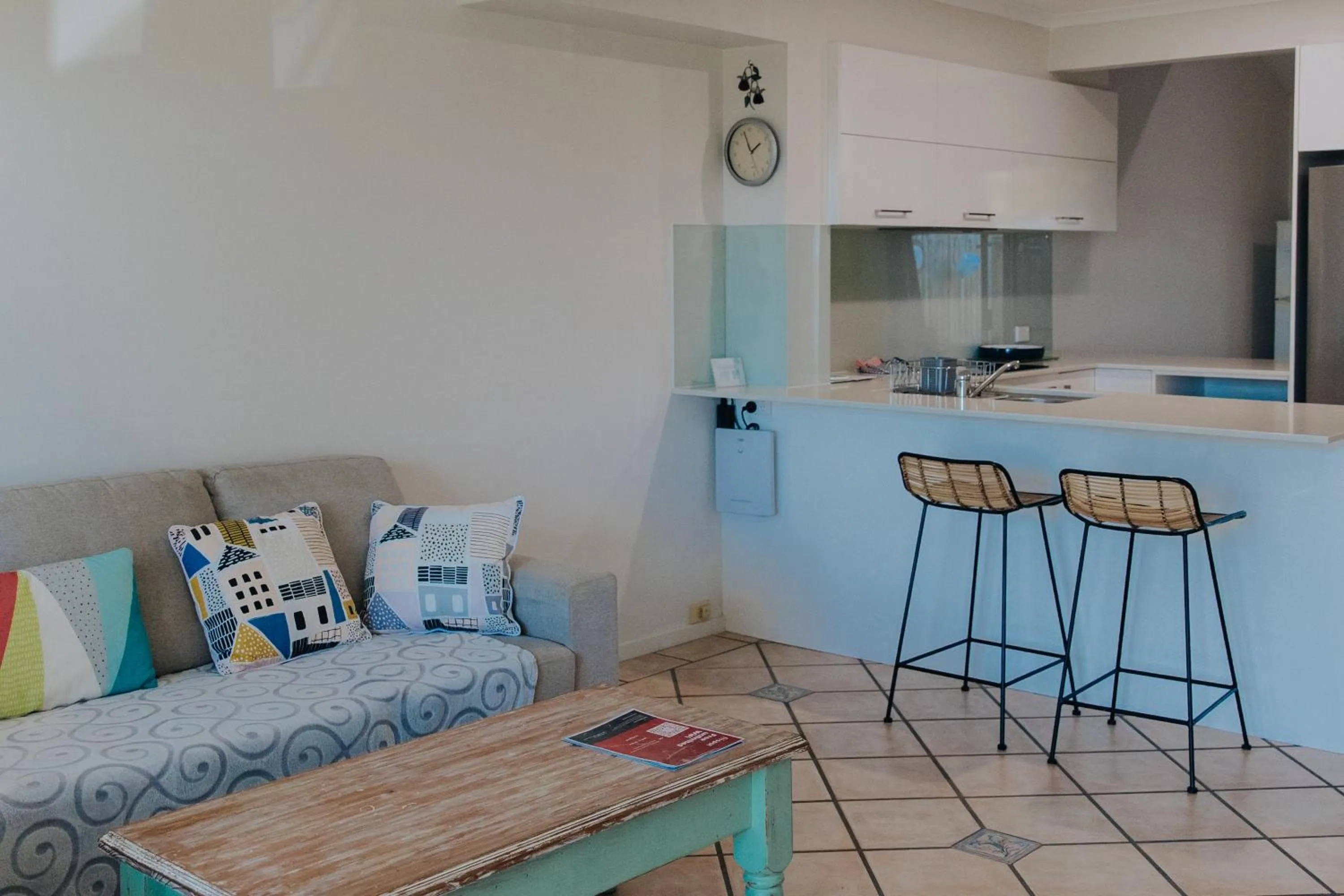 Kitchen or kitchenette in Pandanus Palms Holiday Resort