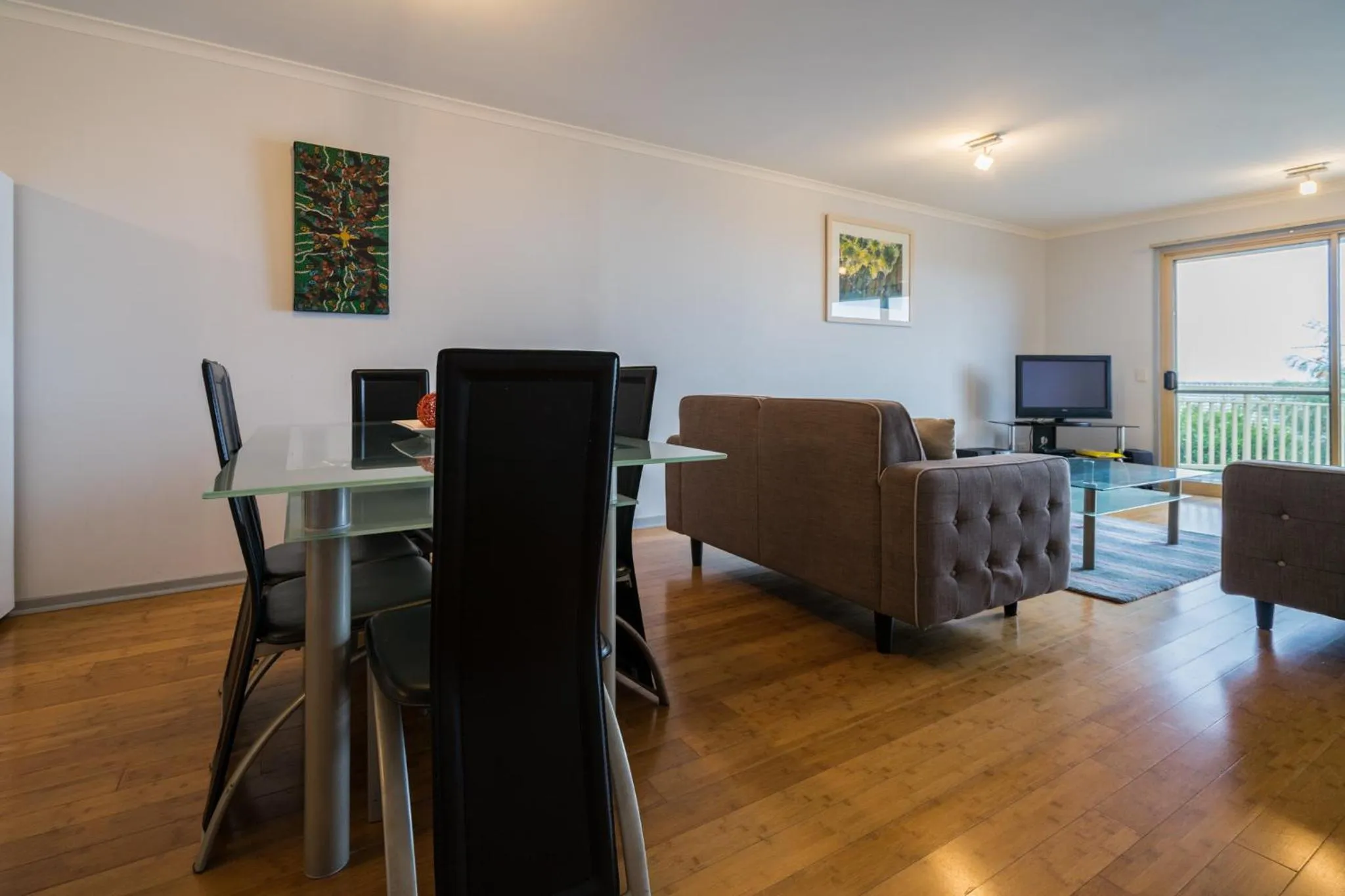 Communal lounge/ TV room in Pandanus Palms Holiday Resort