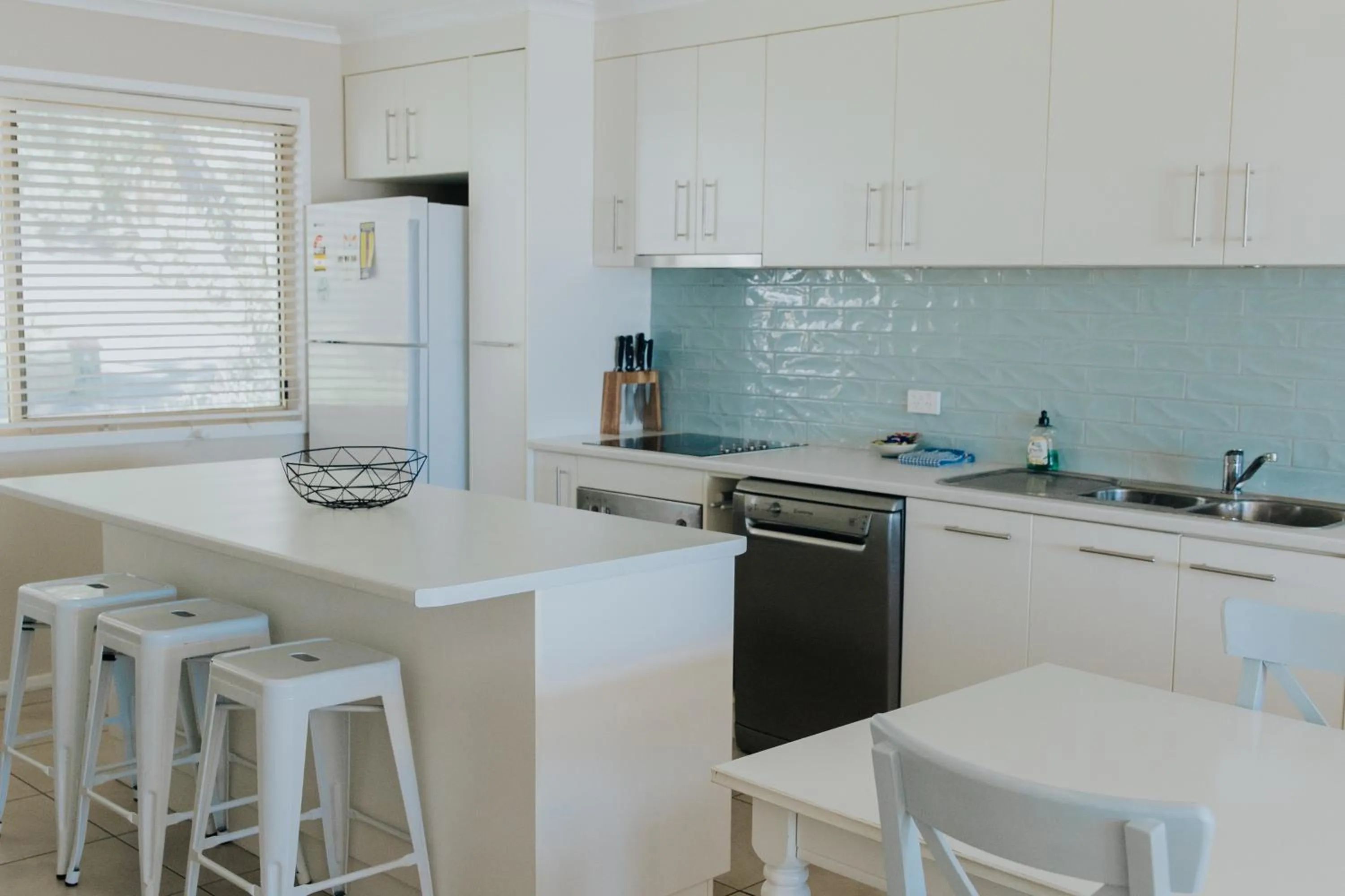 Kitchen or kitchenette in Pandanus Palms Holiday Resort