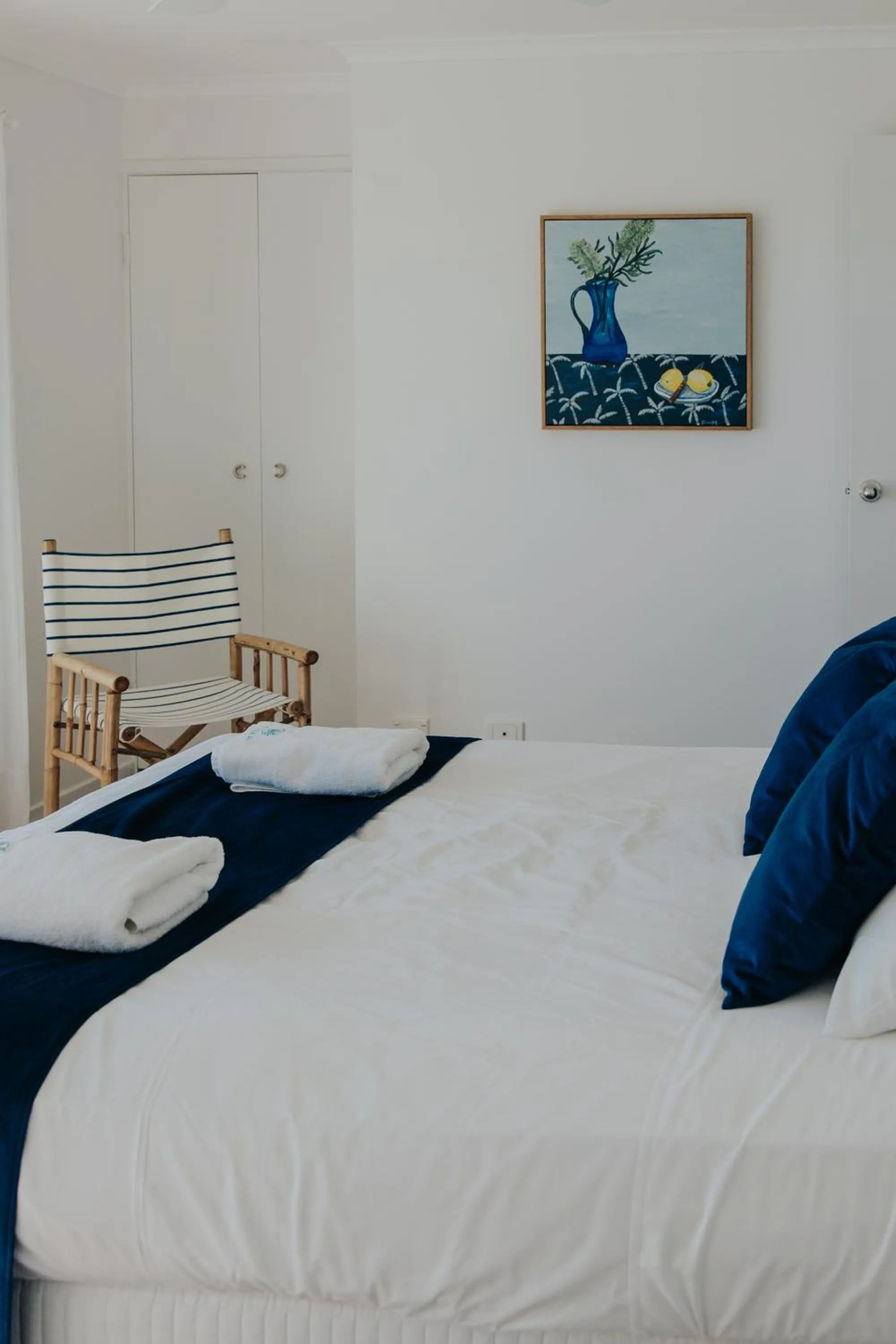 Bed in Pandanus Palms Holiday Resort