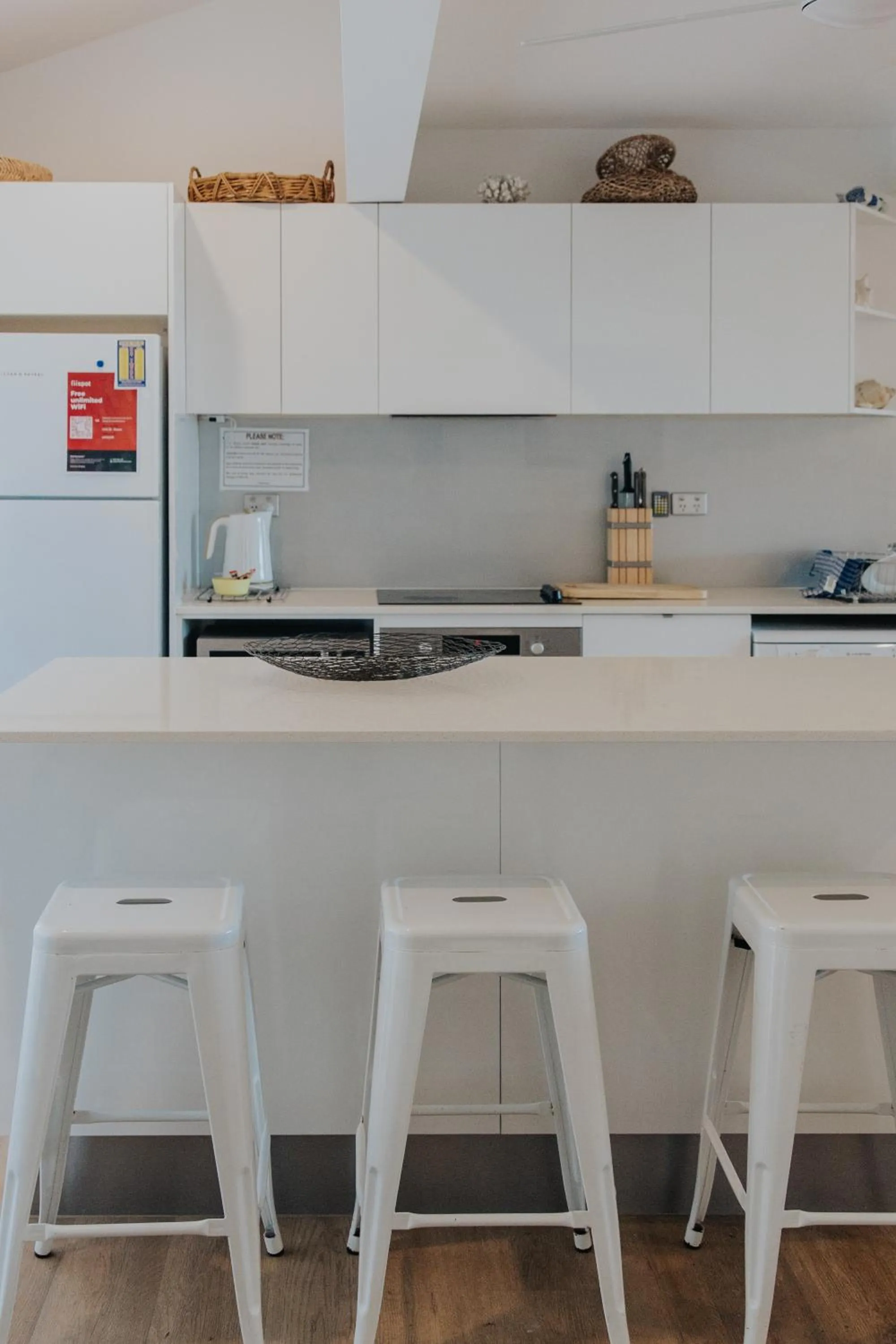 Kitchen or kitchenette in Pandanus Palms Holiday Resort