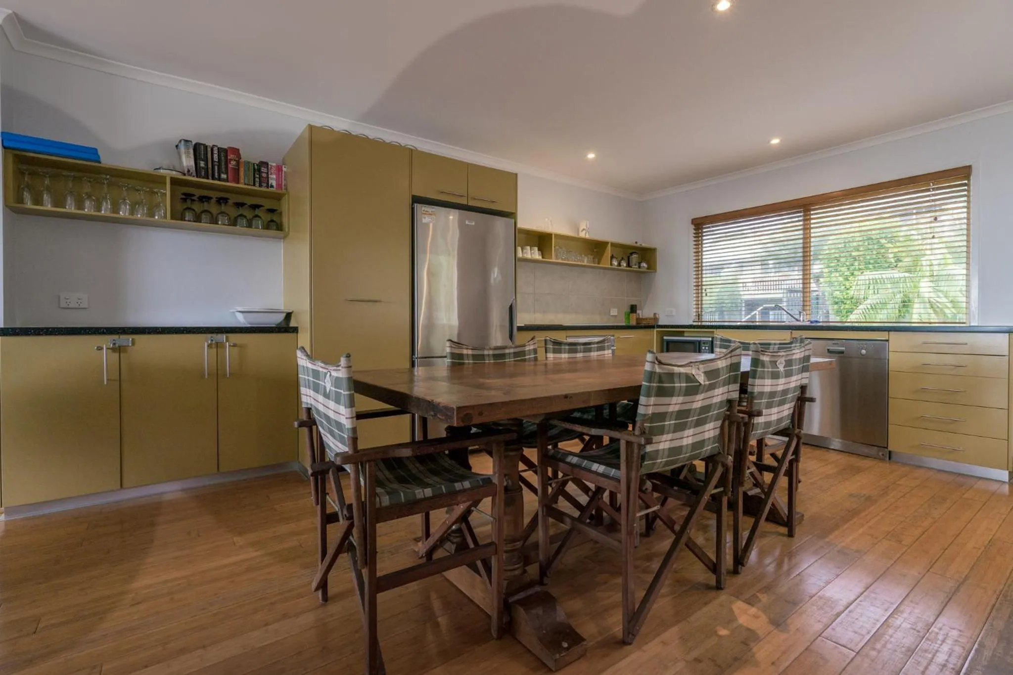 Kitchen or kitchenette in Pandanus Palms Holiday Resort