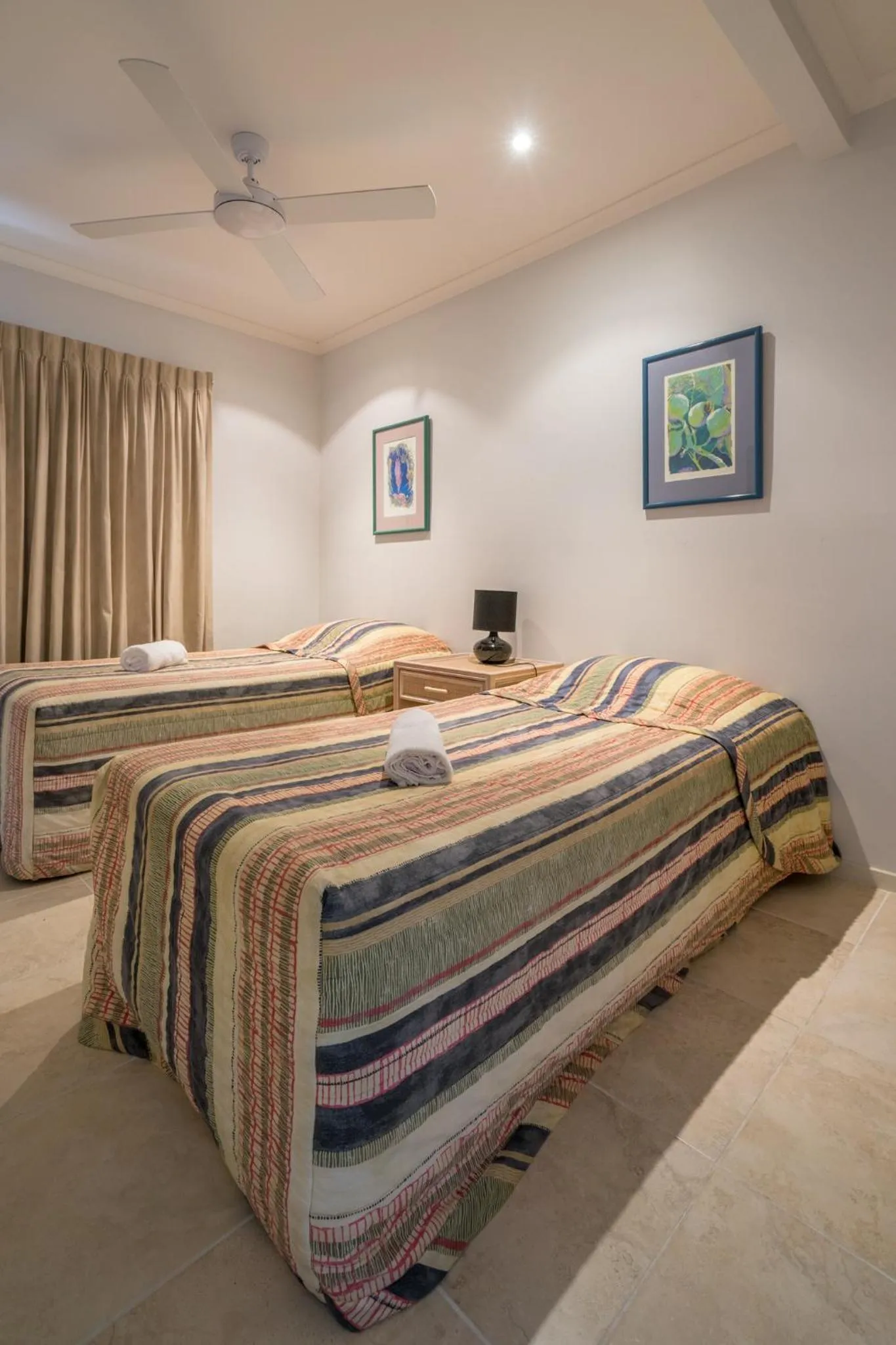 Bedroom, Bed in Pandanus Palms Holiday Resort