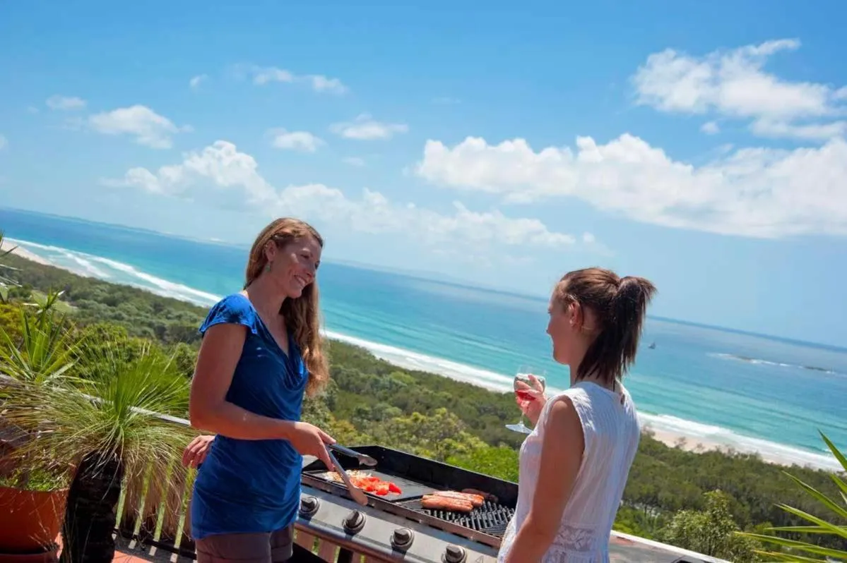 BBQ facilities in Pandanus Palms Holiday Resort