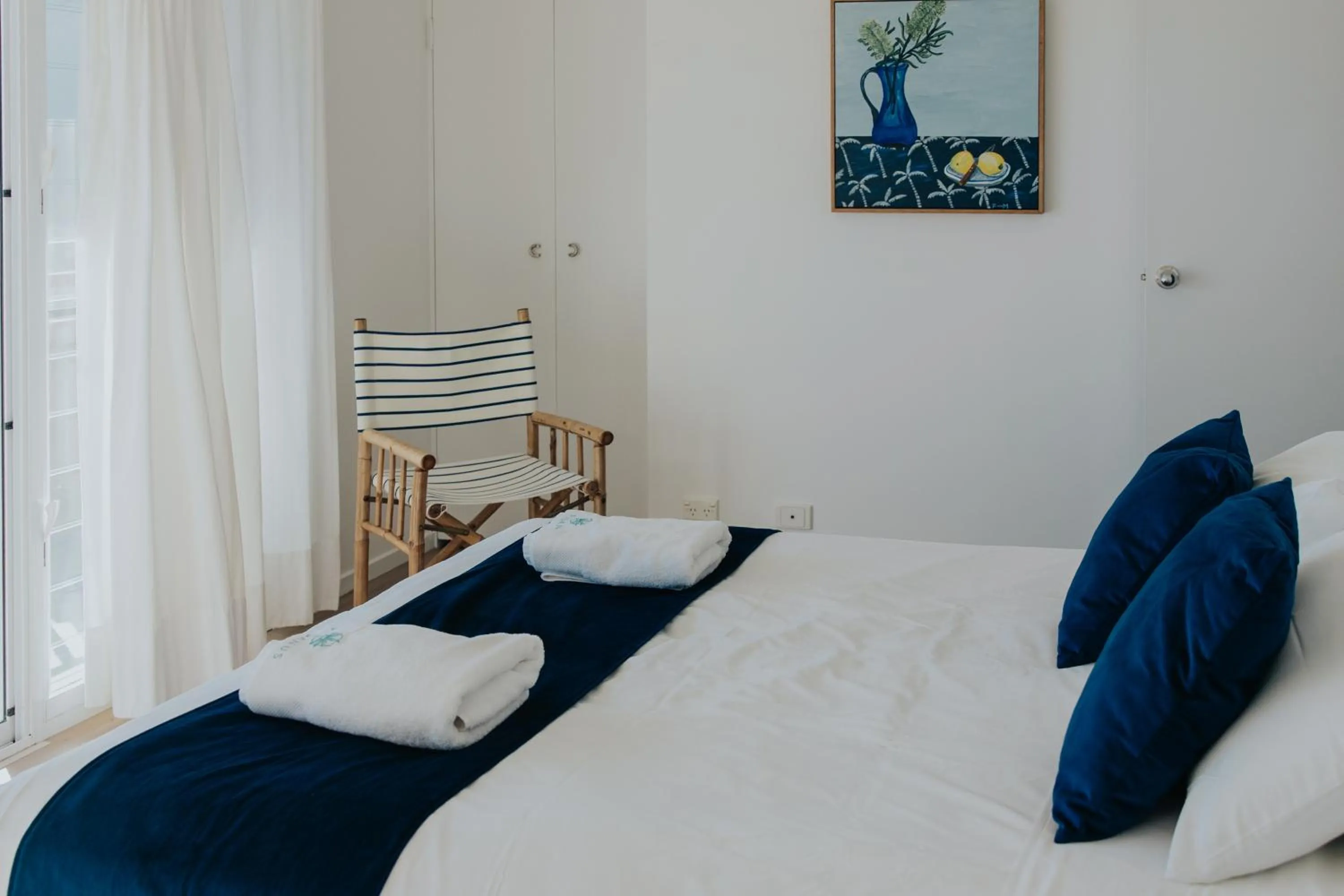 Bed in Pandanus Palms Holiday Resort