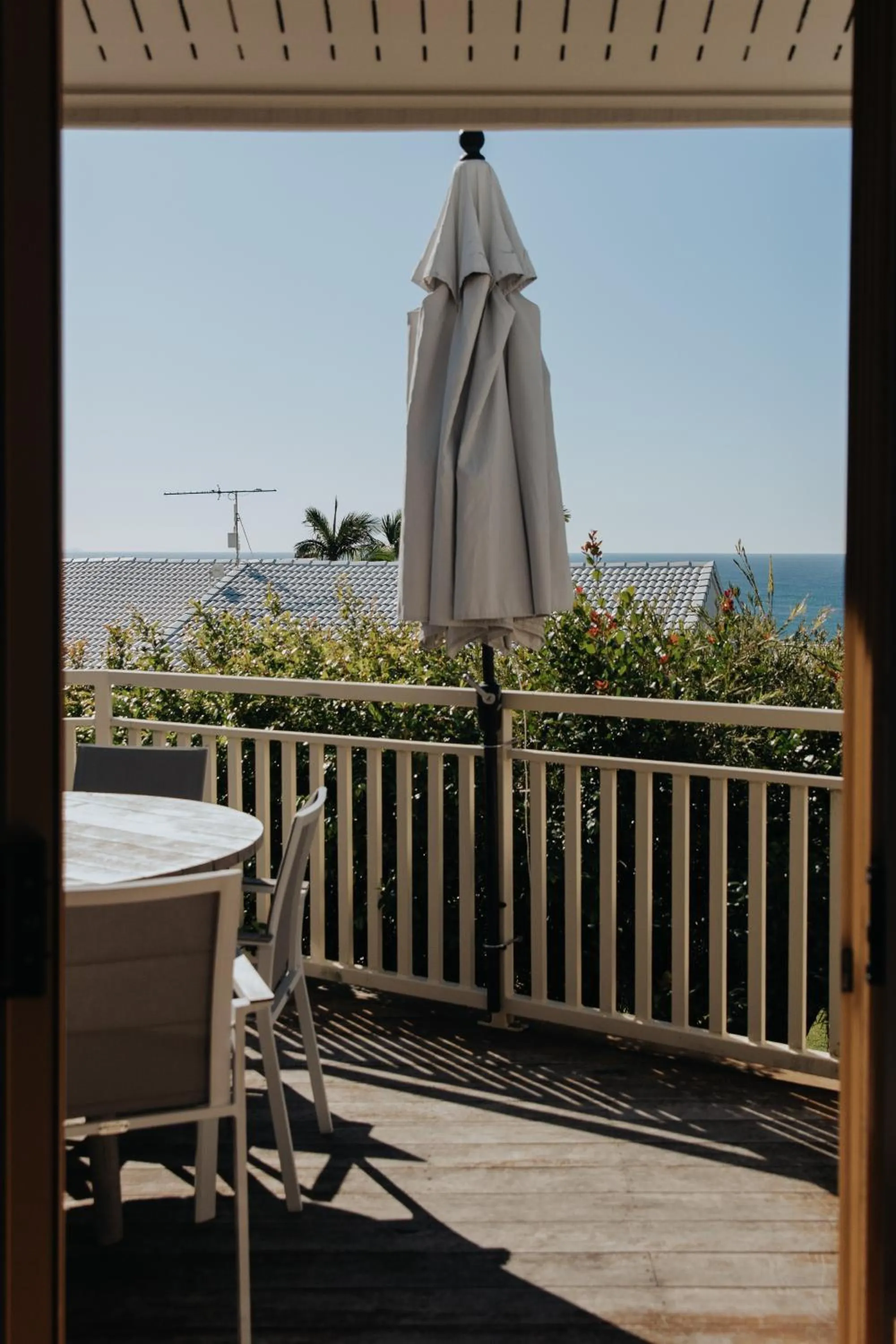 Patio in Pandanus Palms Holiday Resort