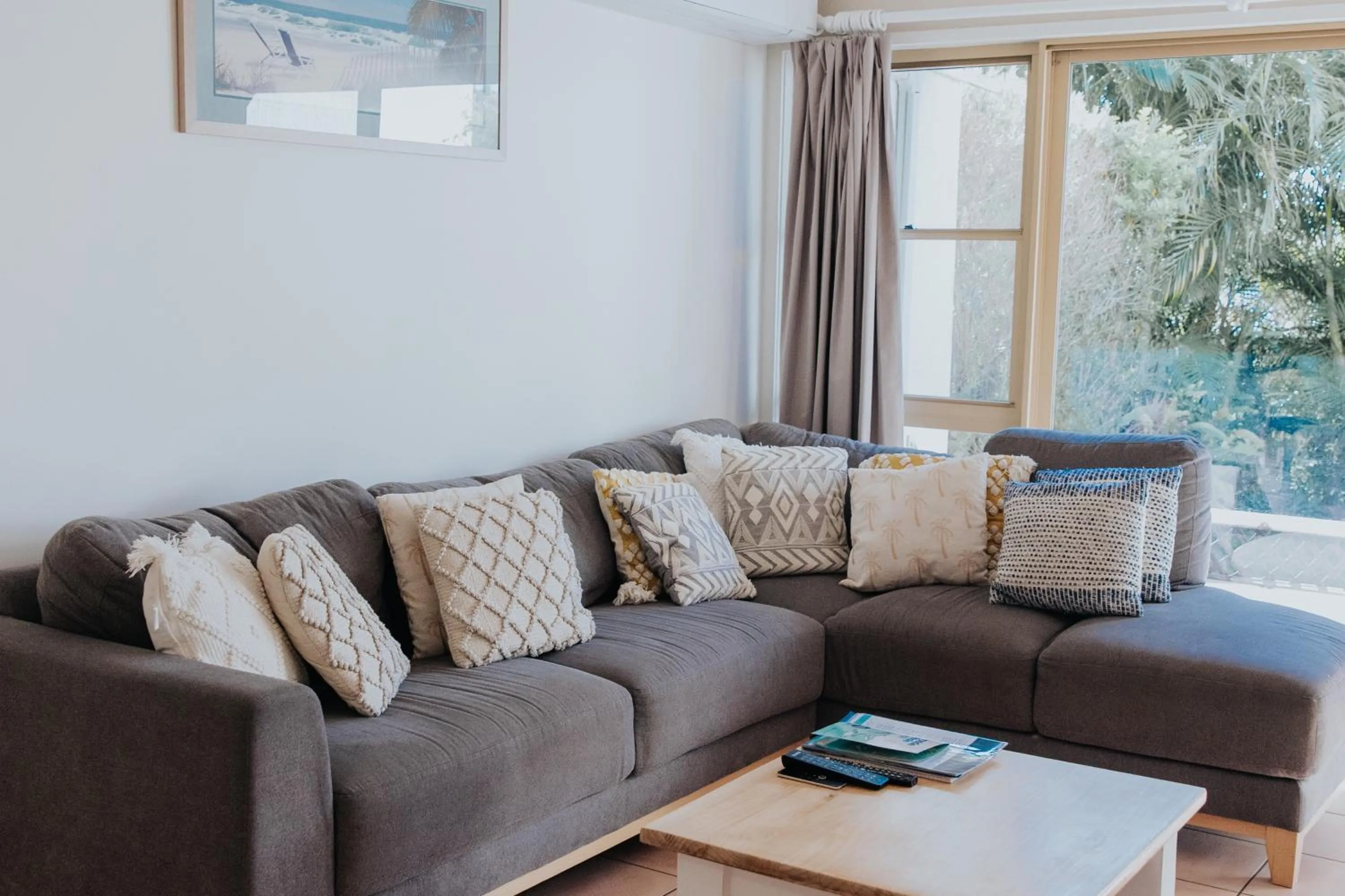 Living room in Pandanus Palms Holiday Resort