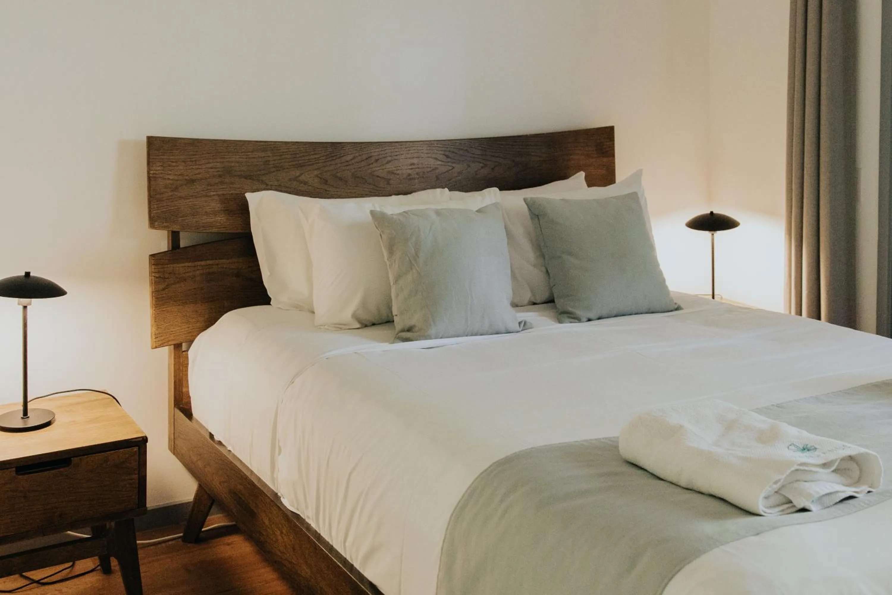 Bed in Pandanus Palms Holiday Resort